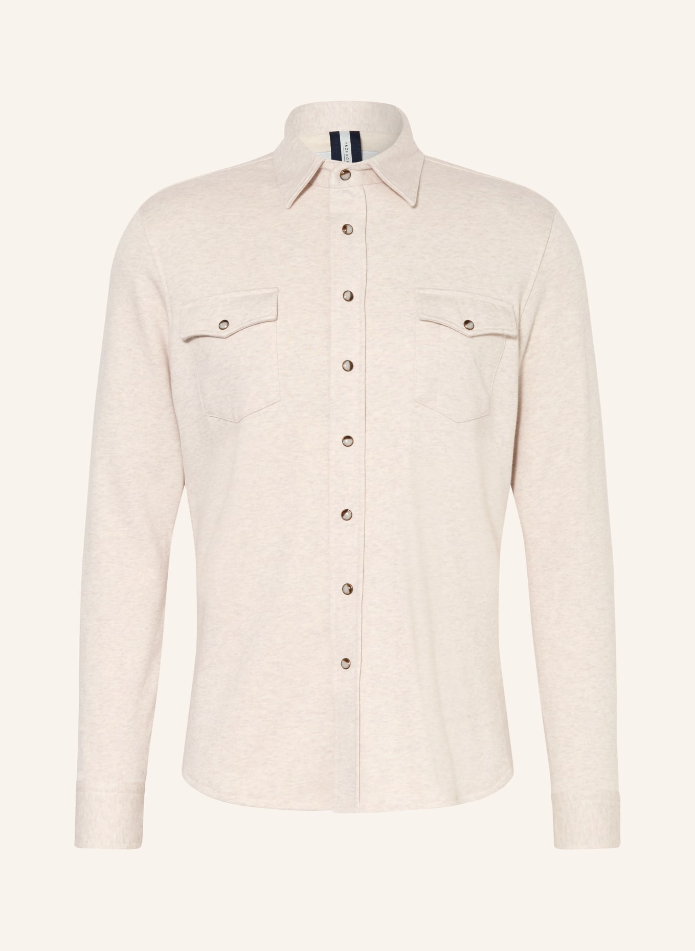 PROFUOMO Overshirt: CREME