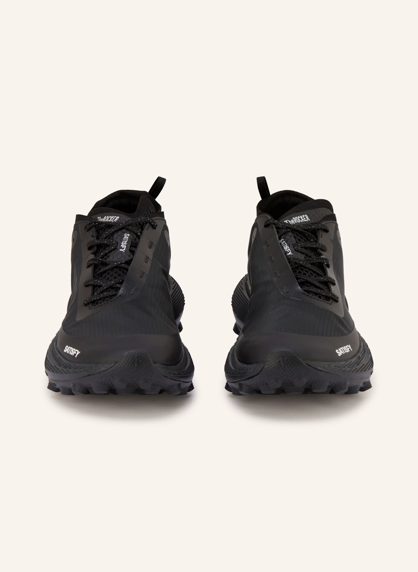 SATISFY Trailrunning-Schuhe THE ROCKER: SCHWARZ