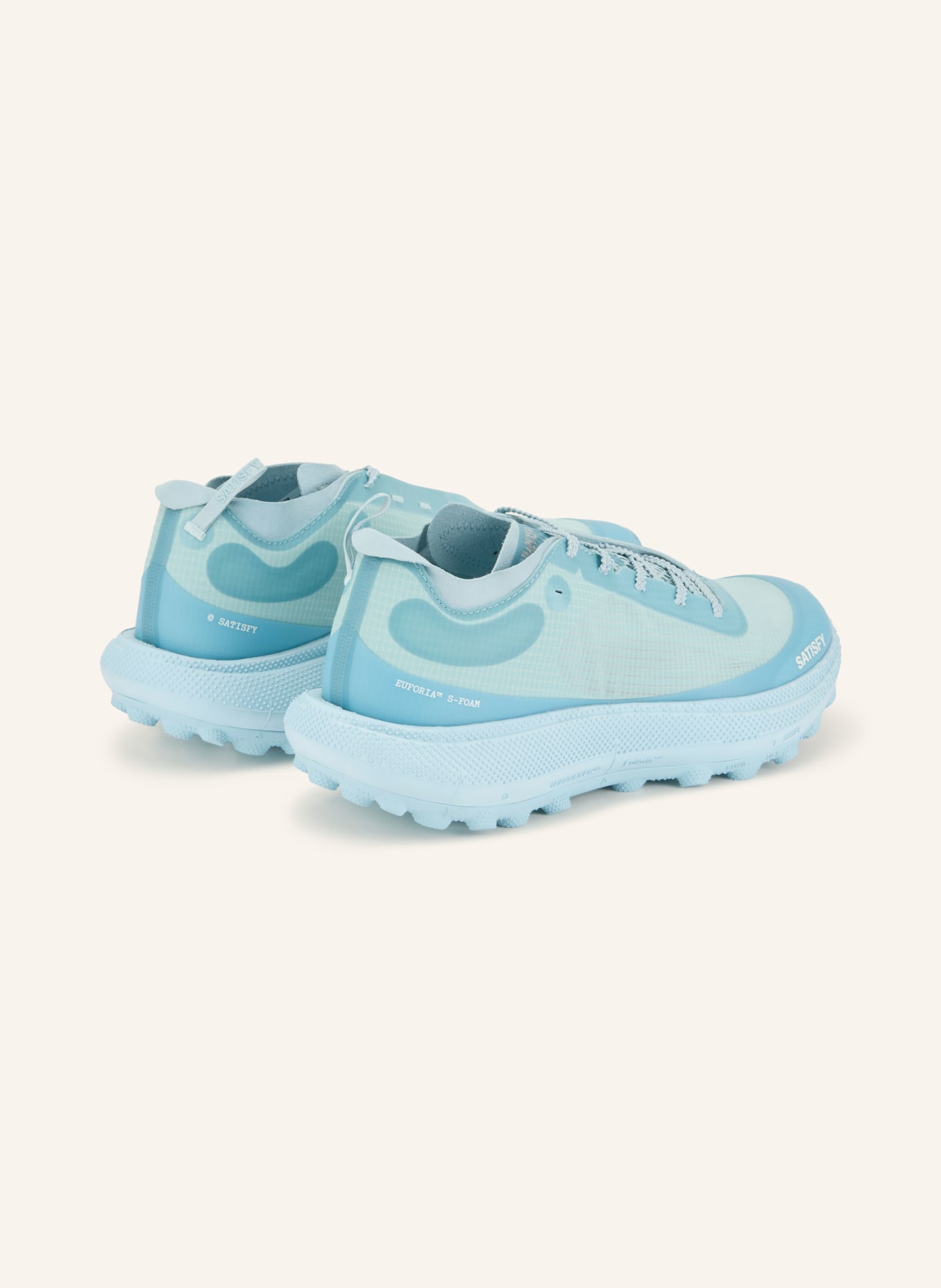 SATISFY Trail Running Shoes THE ROCKER: LIGHT BLUE