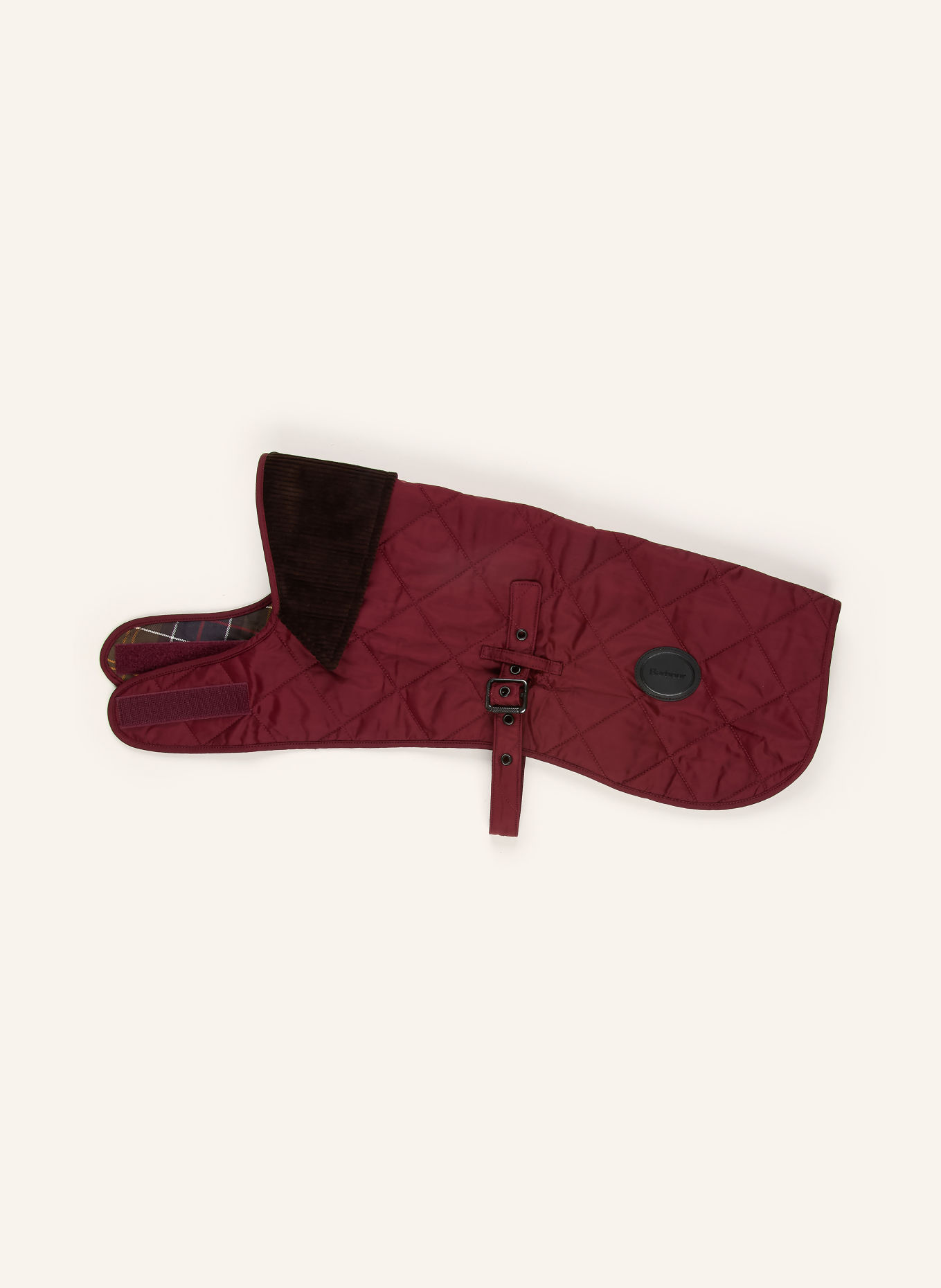 Barbour Hundekåbe: MØRKERØD / MØRKEBRUN