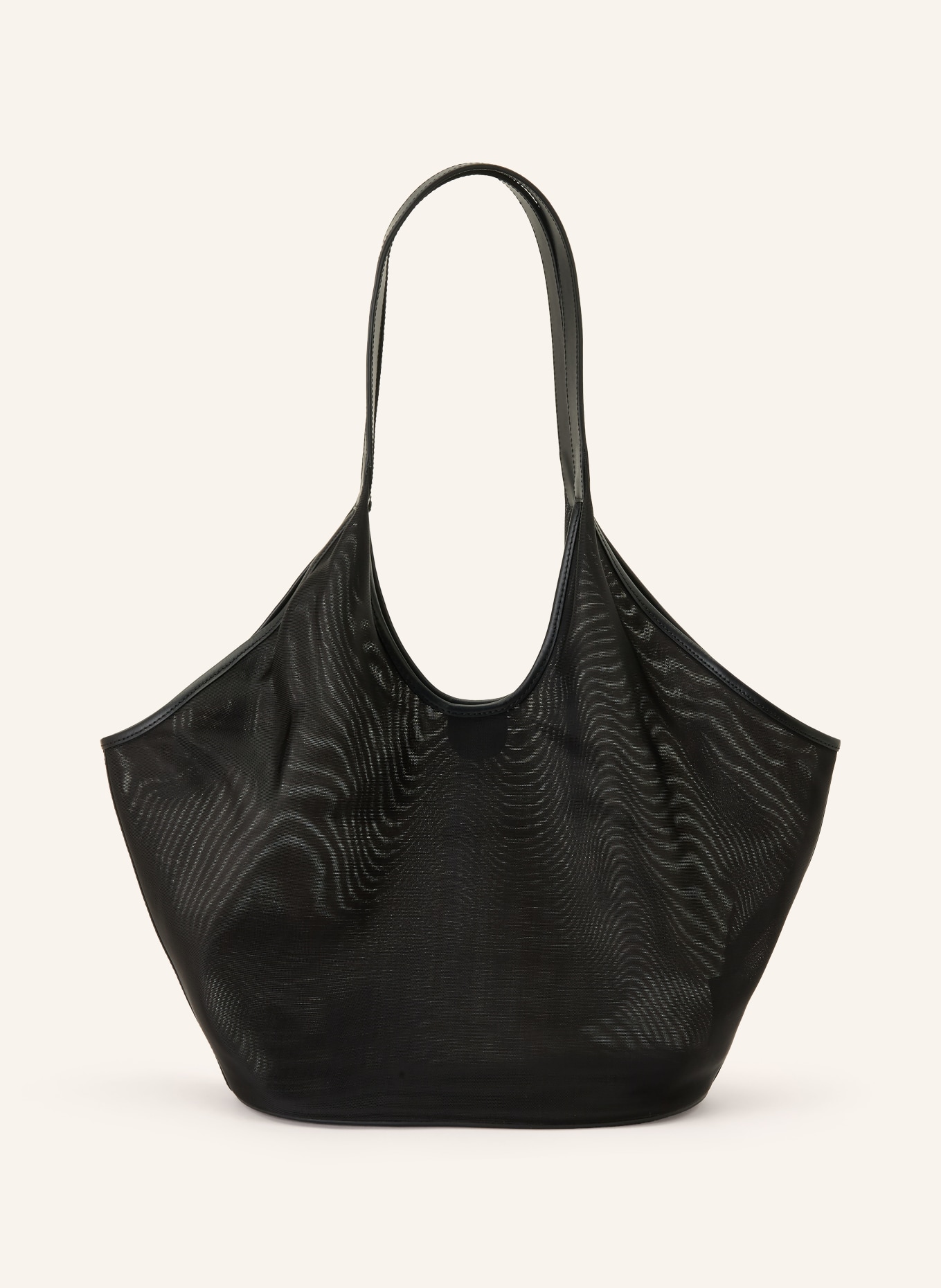 AESTHER EKME Shopper PHANTOM LARGE: ZWART