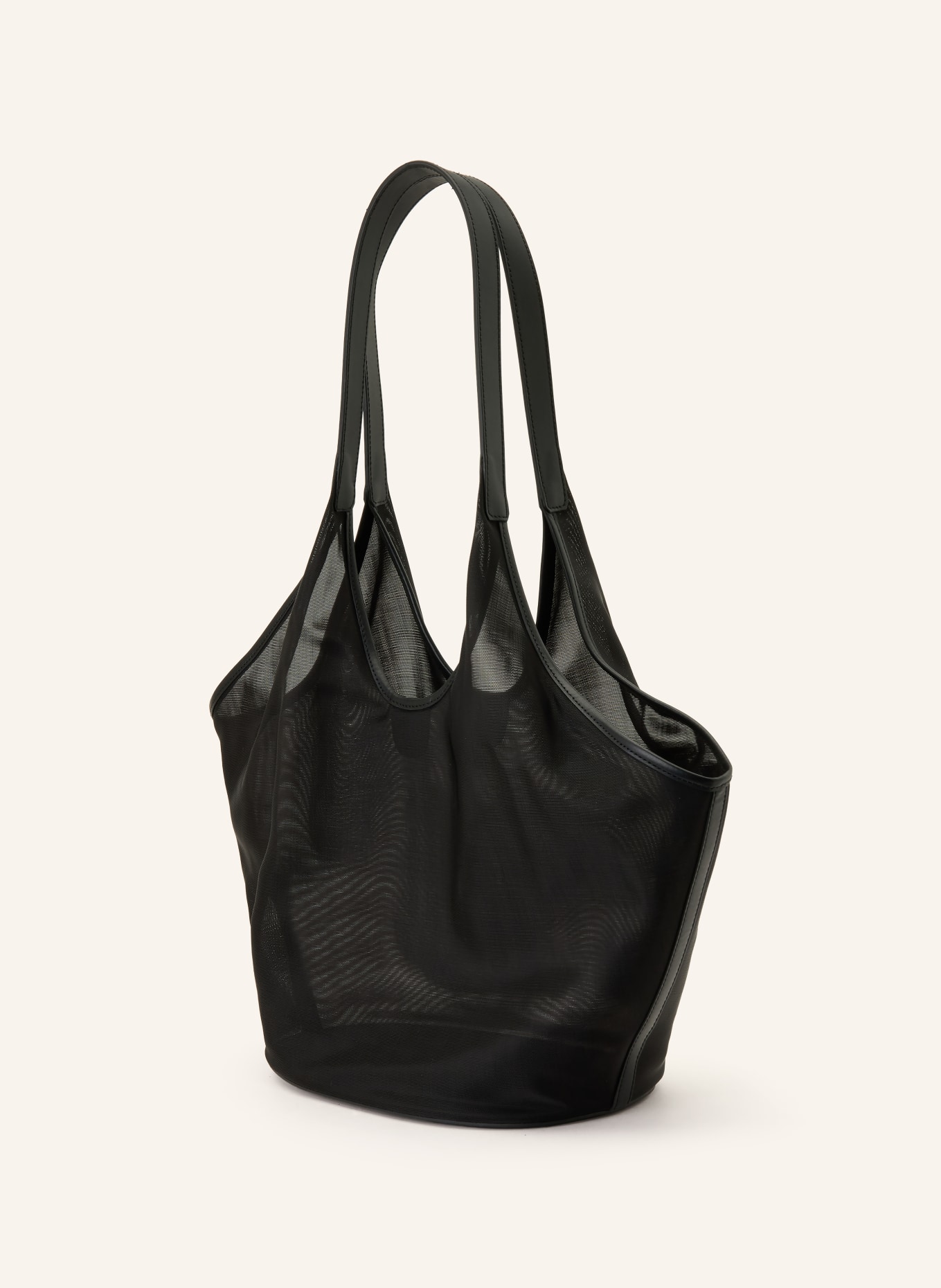 AESTHER EKME Shopper PHANTOM LARGE: ZWART