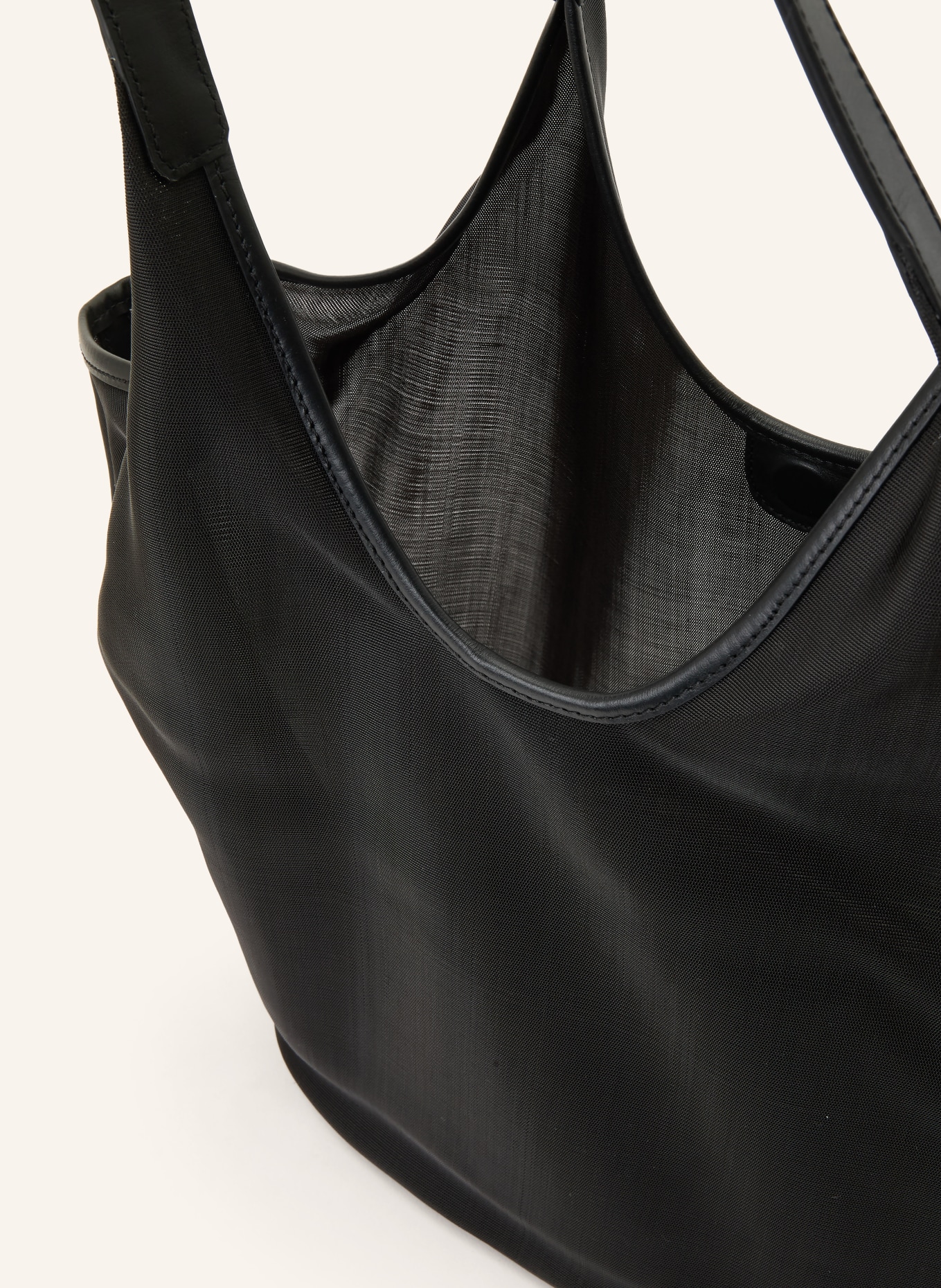 AESTHER EKME Shopper PHANTOM LARGE: ZWART