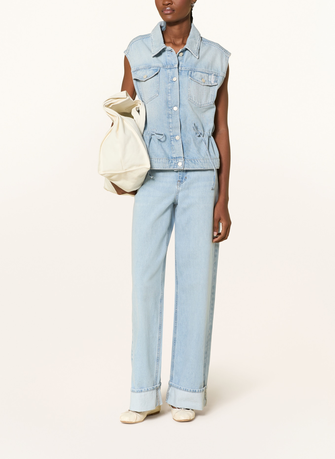 Marc O'Polo DENIM Jeansweste: HELLBLAU