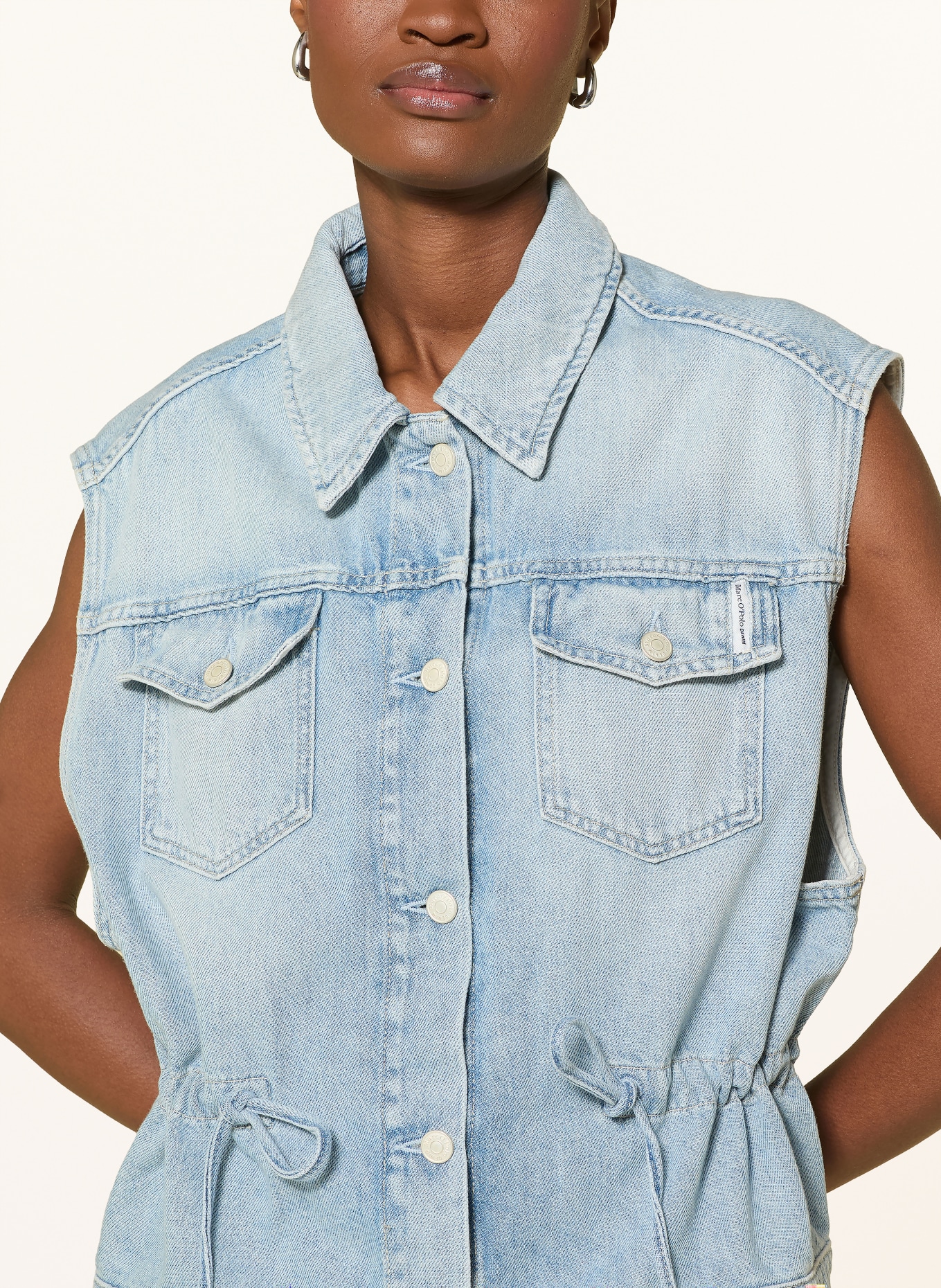 Marc O'Polo DENIM Jeansweste: HELLBLAU