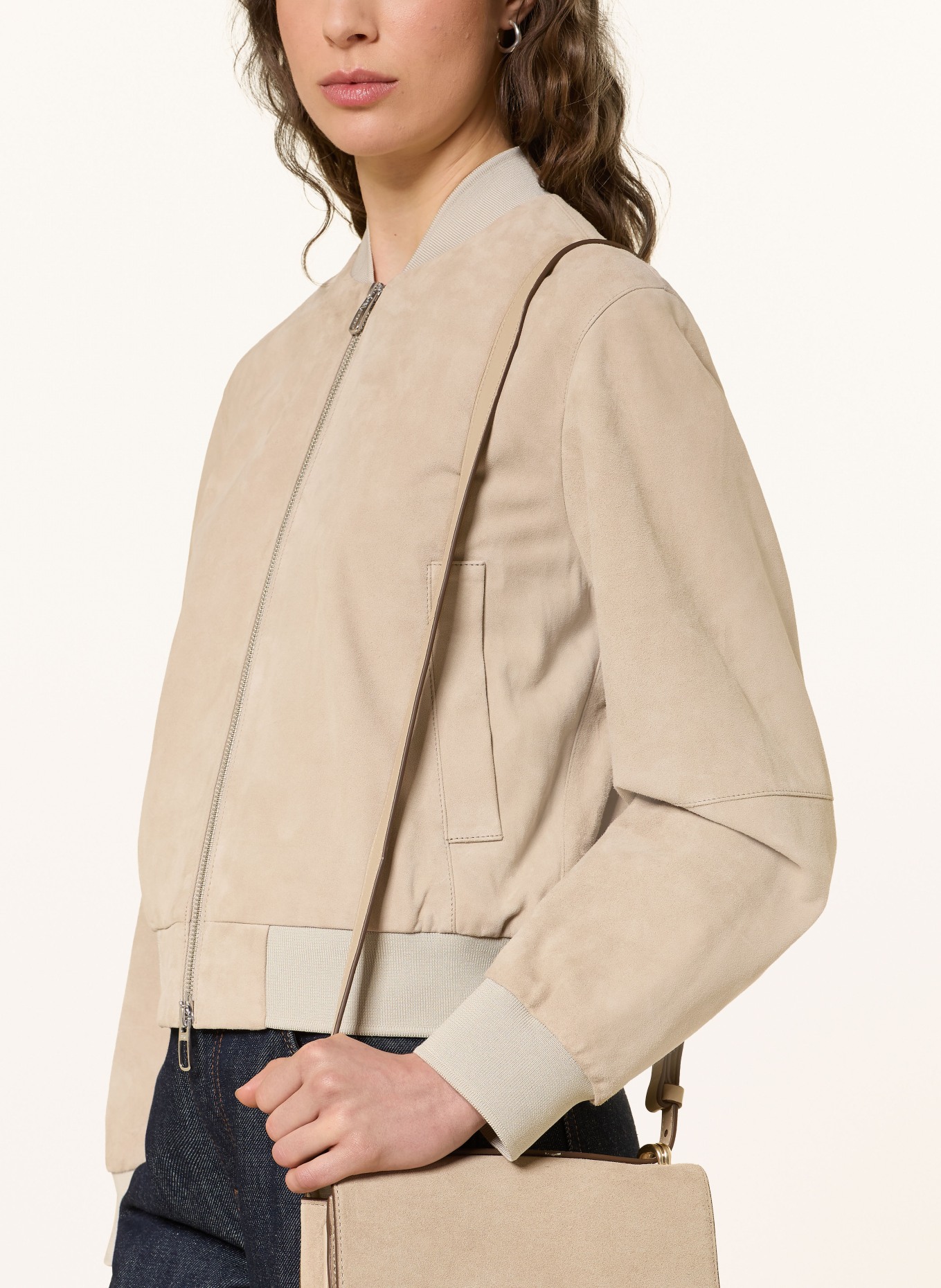 DUNO Lederjacke: HELLBRAUN