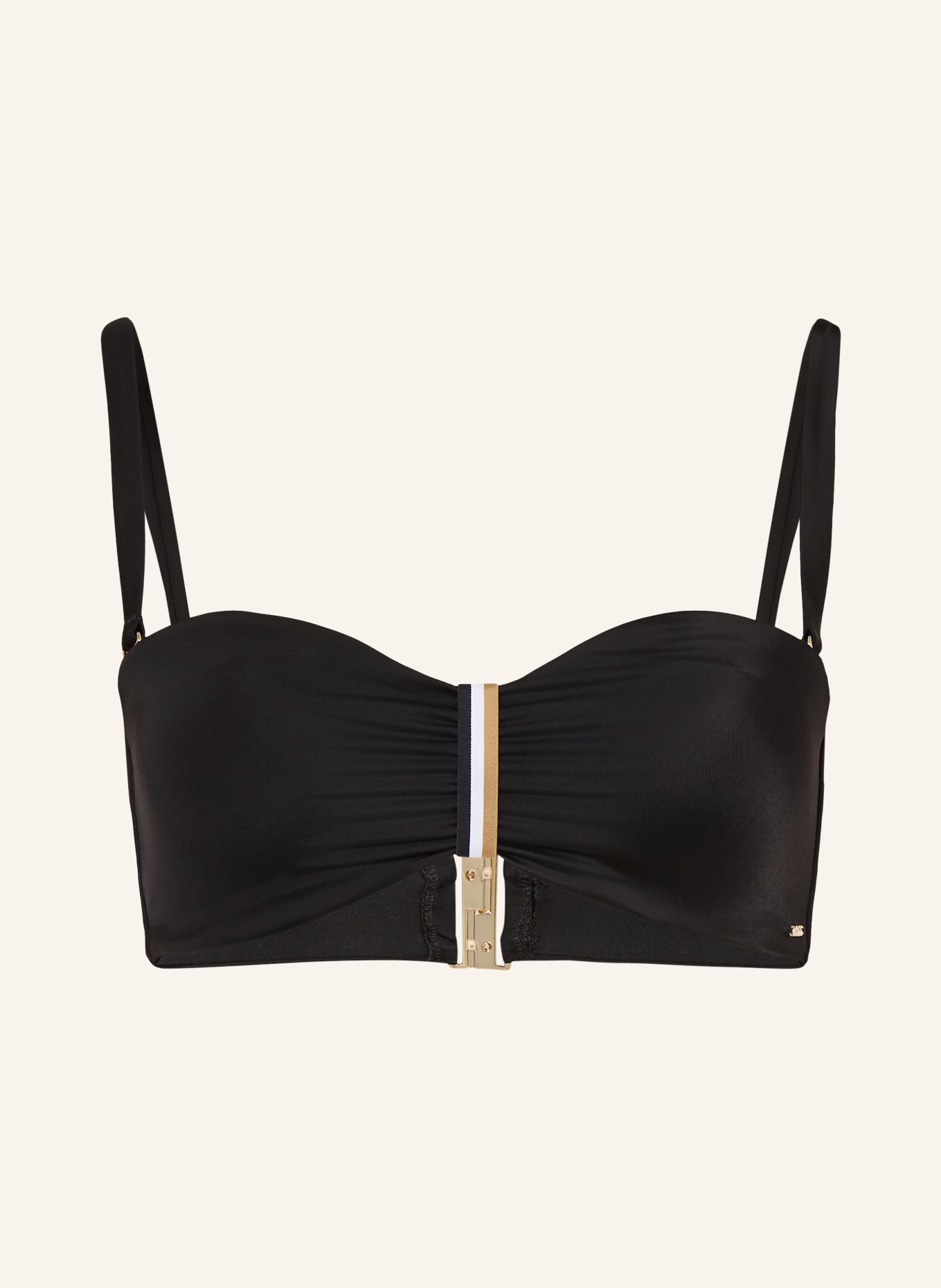 BOSS Bandeau-Bikini-Top BANDEAU: SCHWARZ