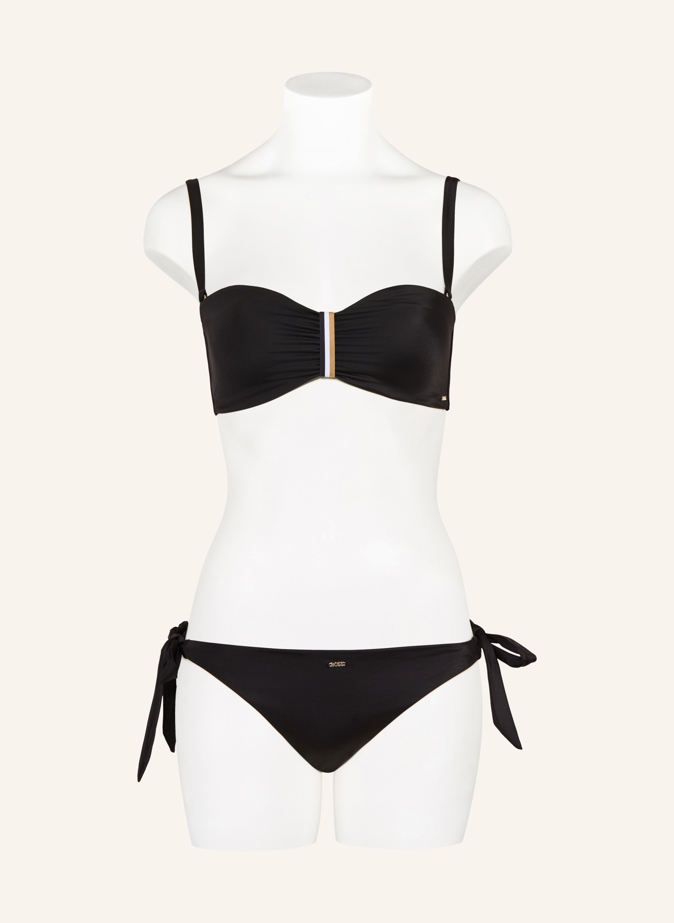BOSS Bandeau-Bikini-Top BANDEAU: SCHWARZ
