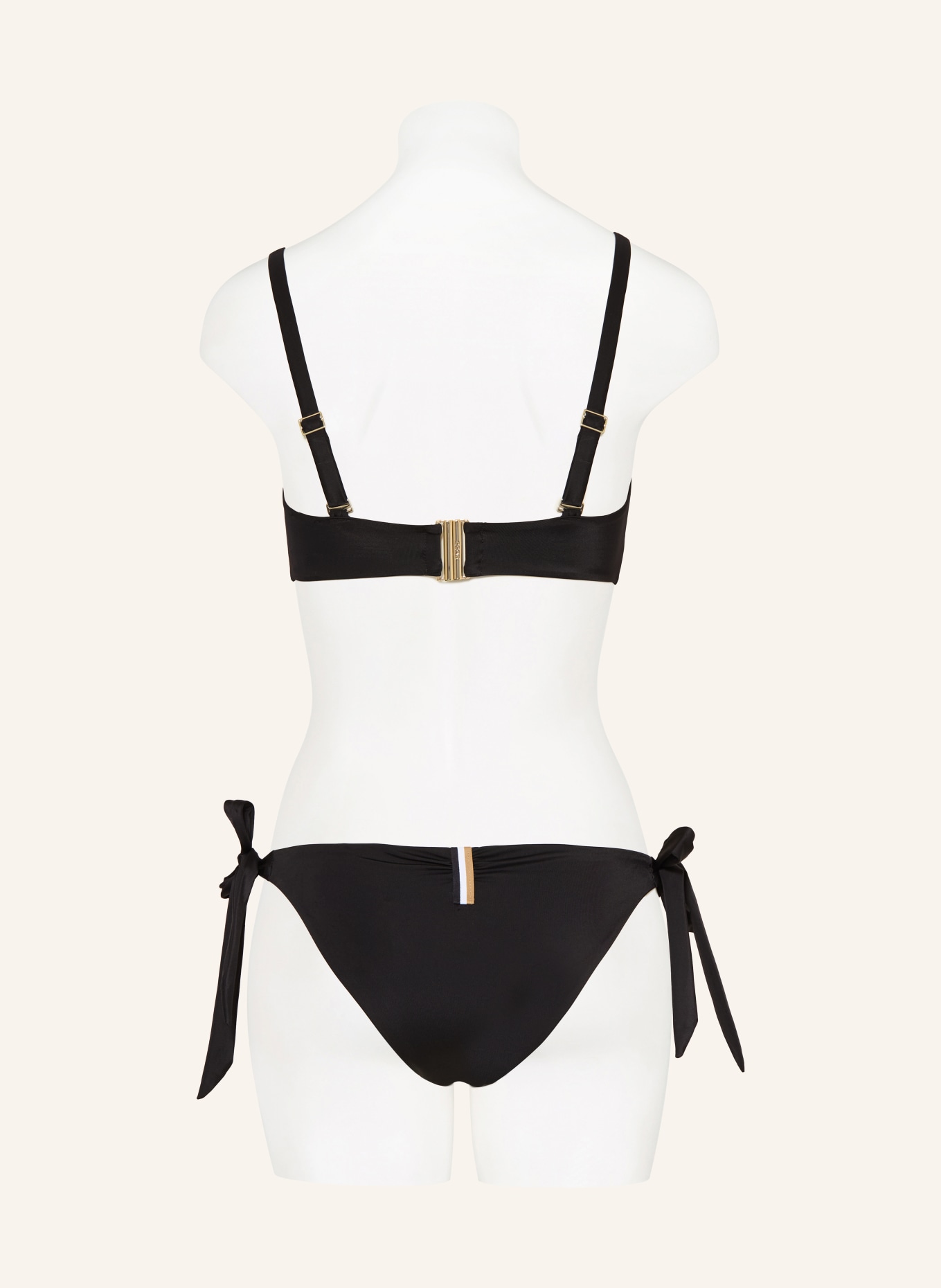 BOSS Bandeau-Bikini-Top BANDEAU: SCHWARZ