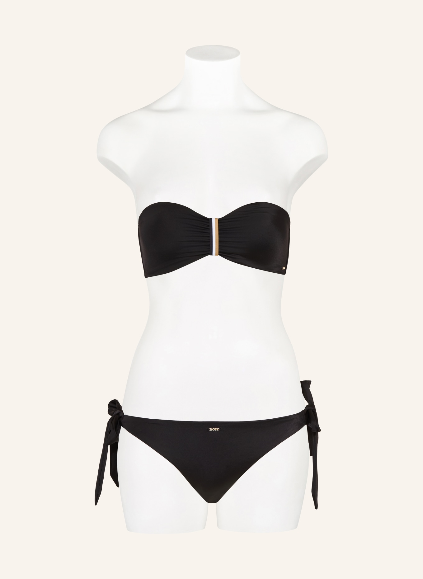 BOSS Bandeau-Bikini-Top BANDEAU: SCHWARZ