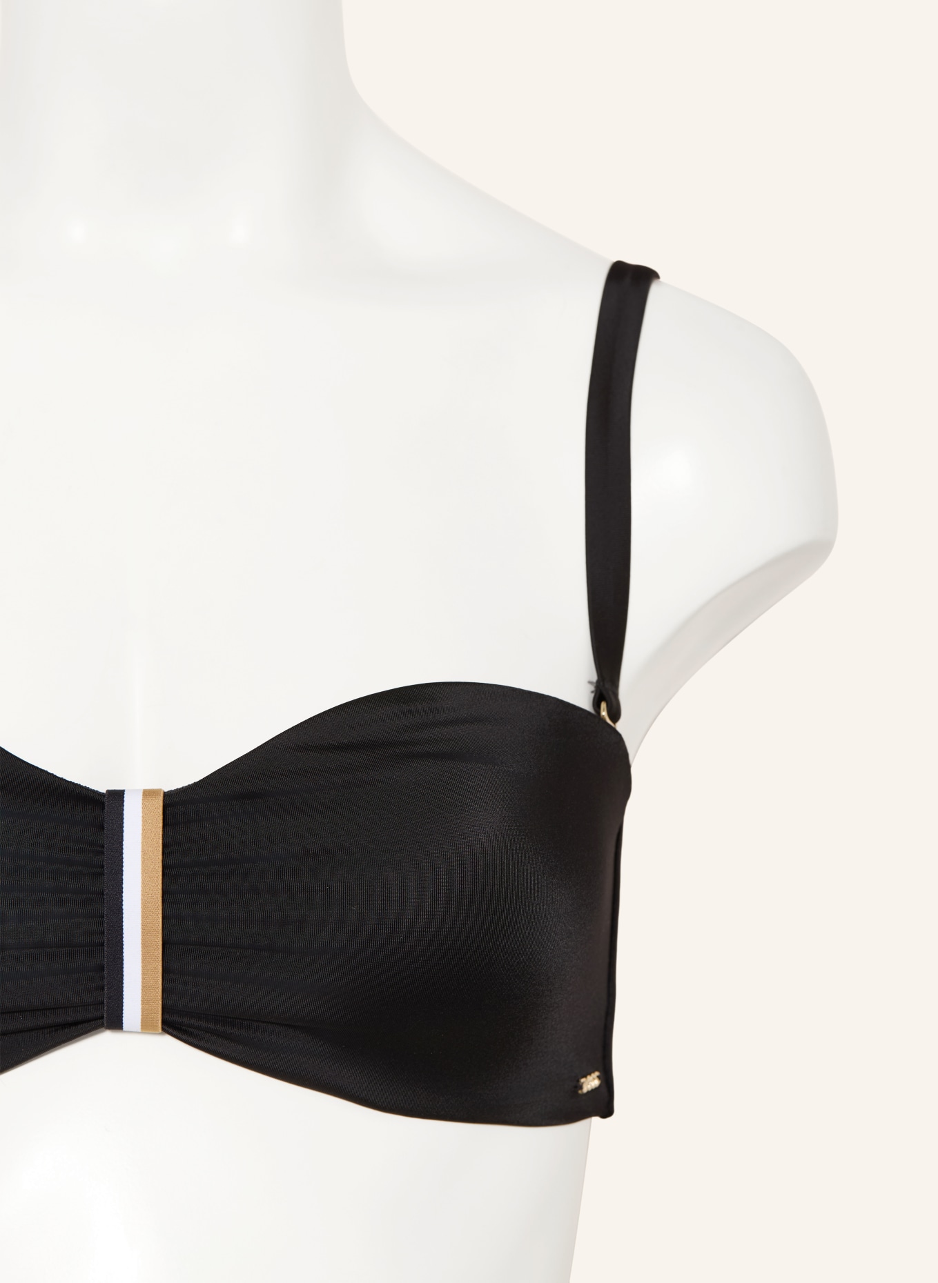 BOSS Bandeau-Bikini-Top BANDEAU: SCHWARZ