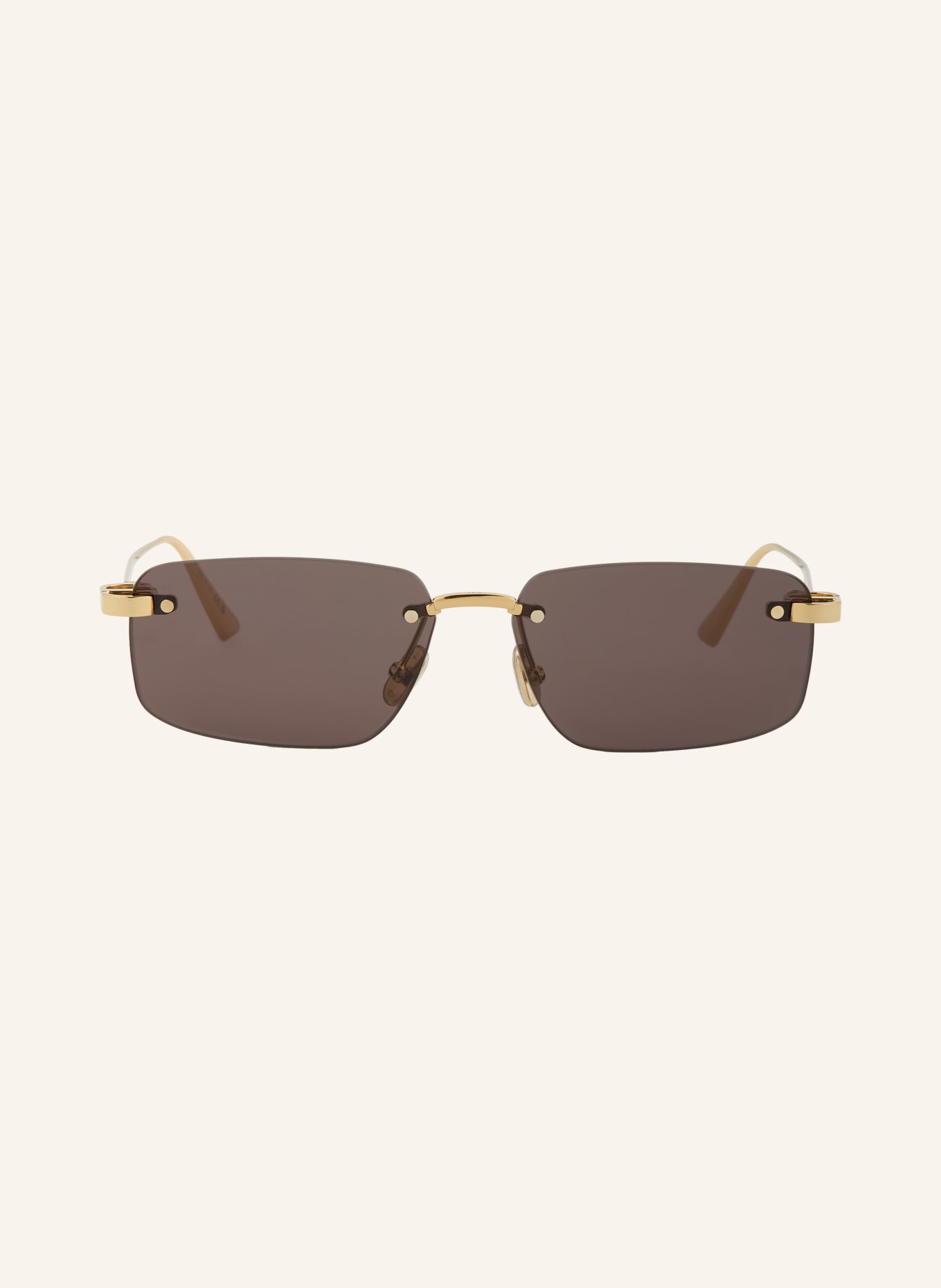 DIOR Sonnenbrille CD002148: GOLD/ DUNKELGRAU
