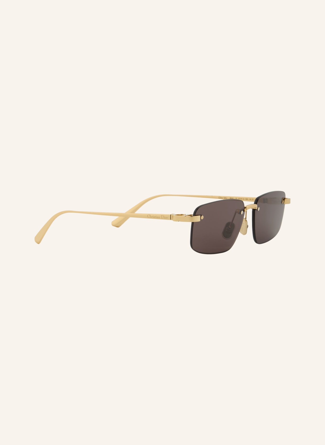 DIOR Sonnenbrille CD002148: GOLD/ DUNKELGRAU