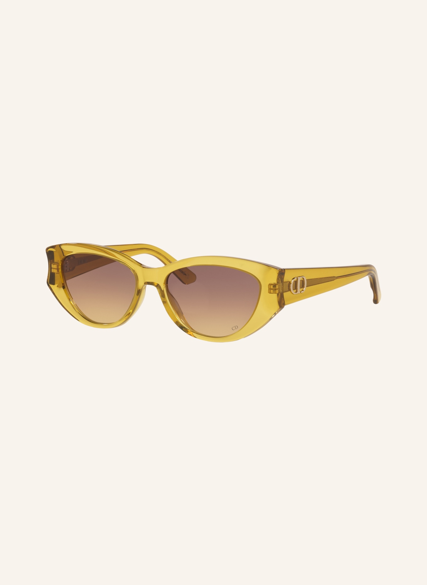 DIOR Sonnenbrille CD002147: GELB/ BRAUN VERLAUF