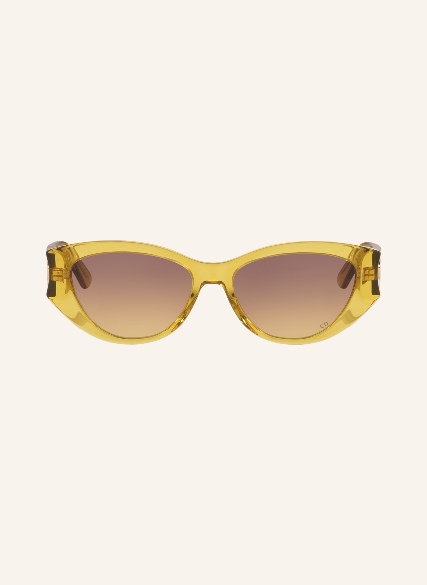 DIOR Sonnenbrille CD002147: GELB/ BRAUN VERLAUF