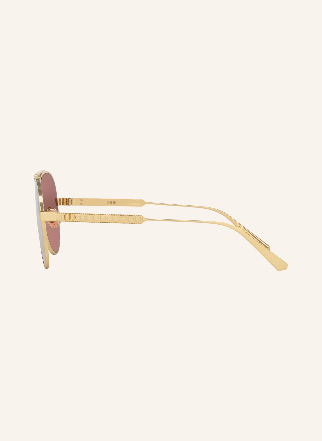 DIOR Sonnenbrille CD001887: GOLD/ BRAUN