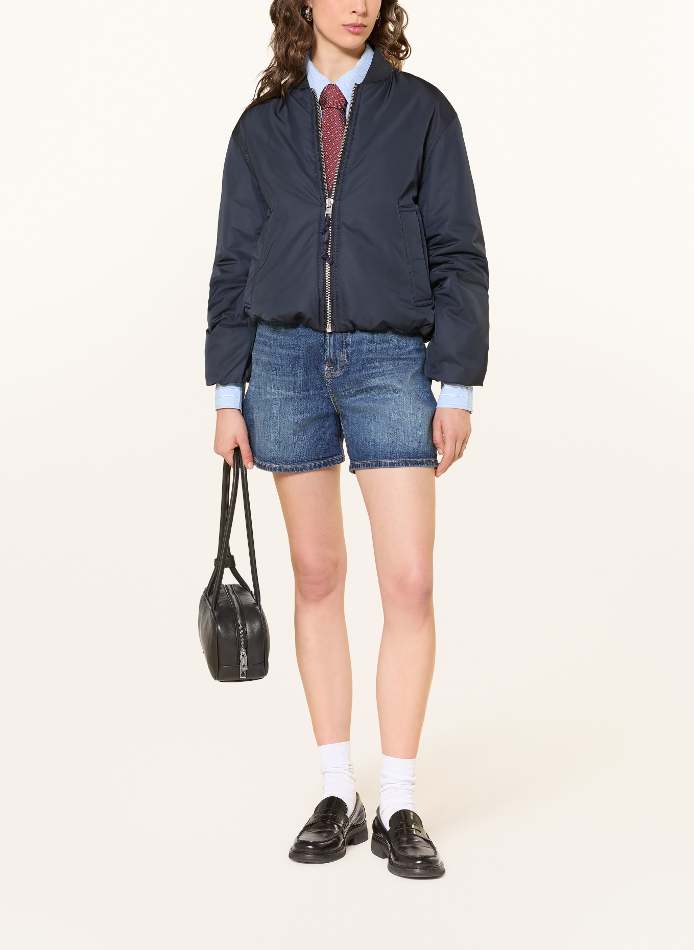 TOMMY JEANS Jeansshort: 1BK Denim Dark