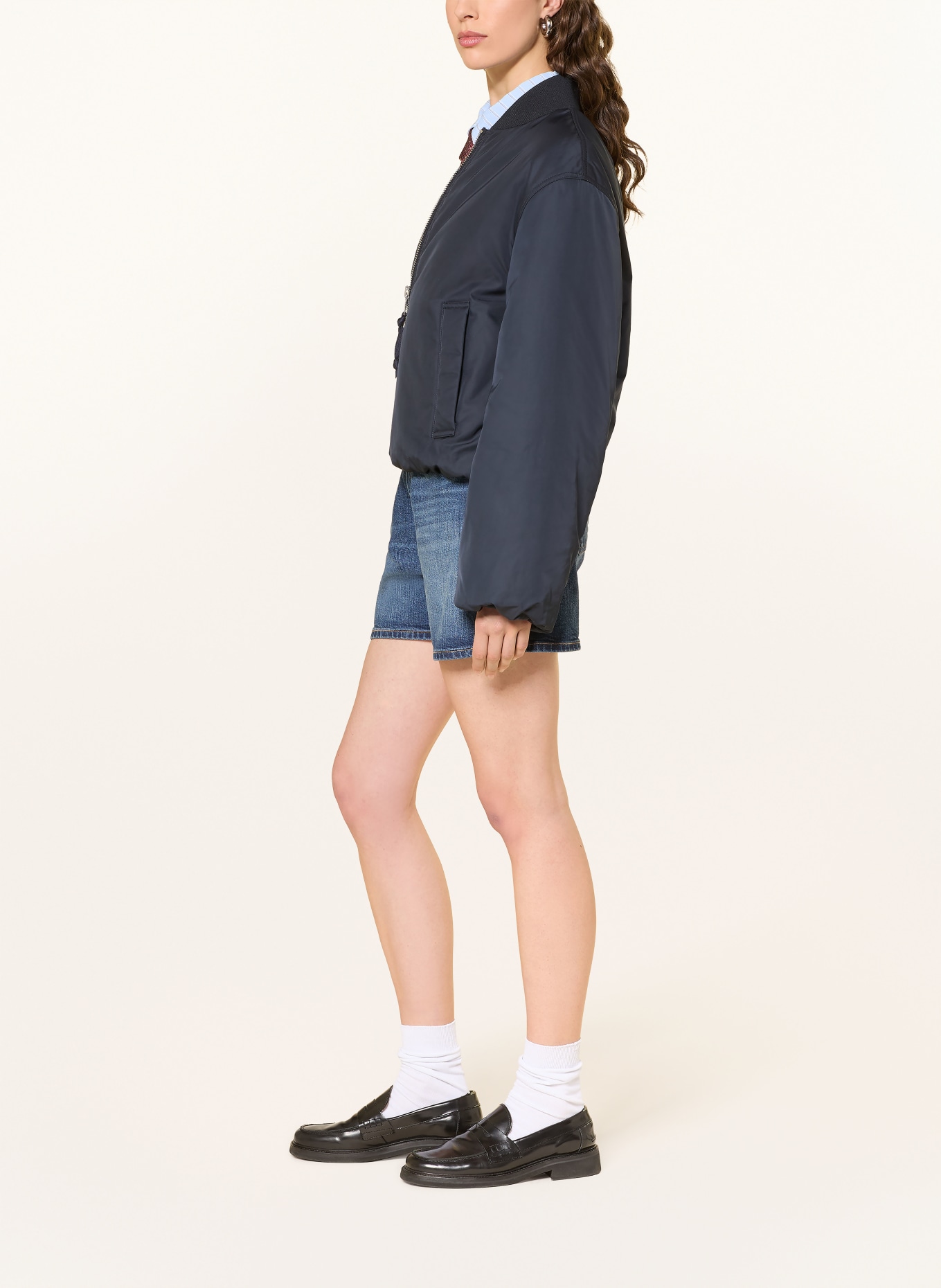 TOMMY JEANS Jeansshort: 1BK Denim Dark