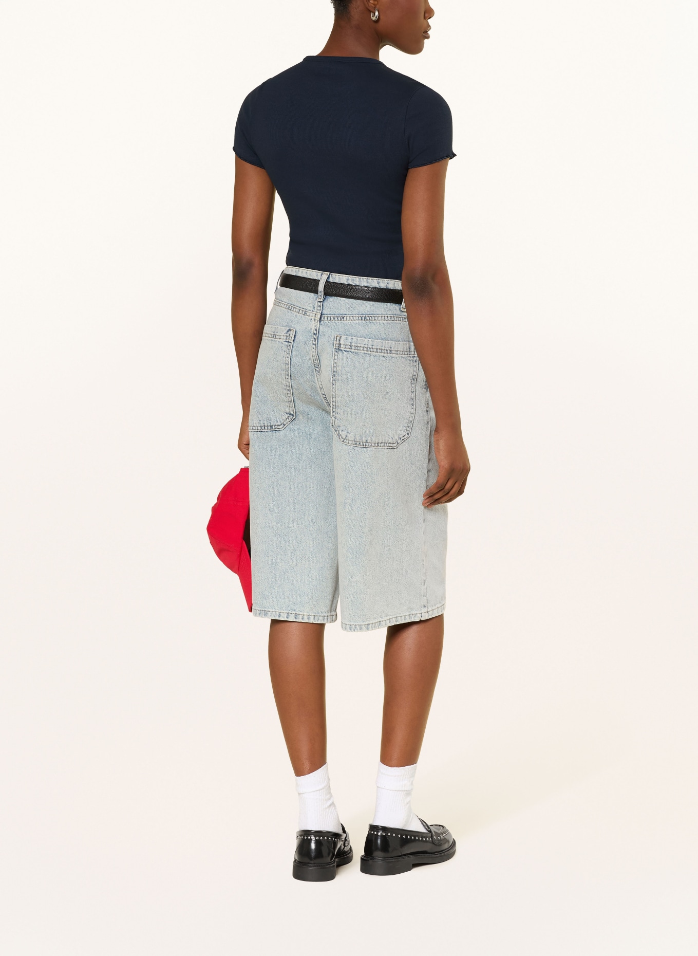 TOMMY JEANS T-shirt: BLEU FONCÉ