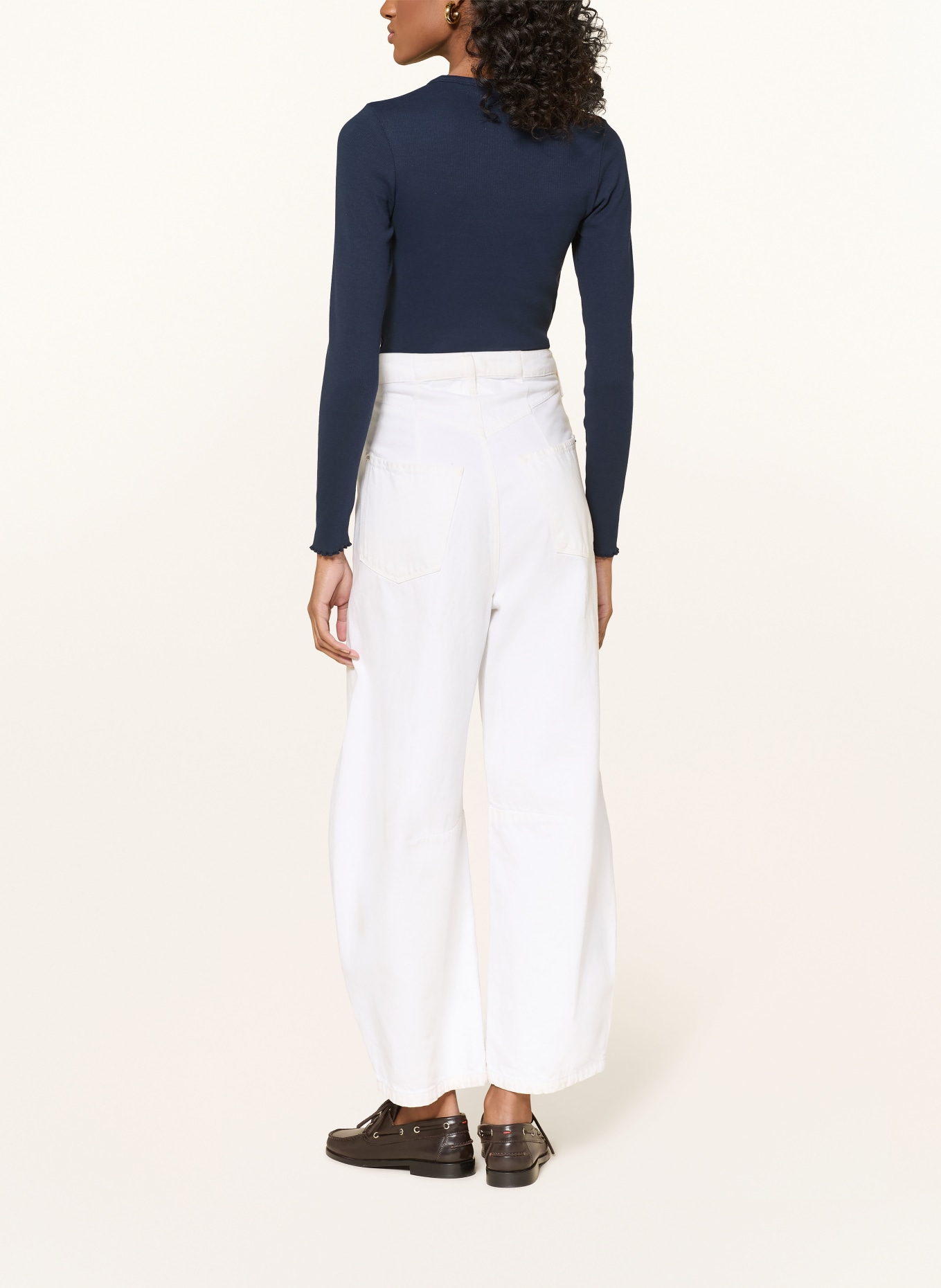 TOMMY JEANS Longsleeve: DUNKELBLAU