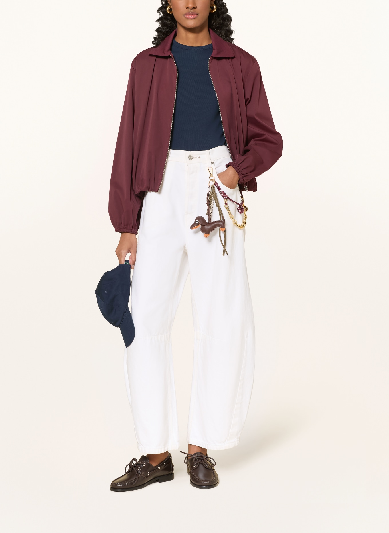 TOMMY JEANS Longsleeve: DUNKELBLAU