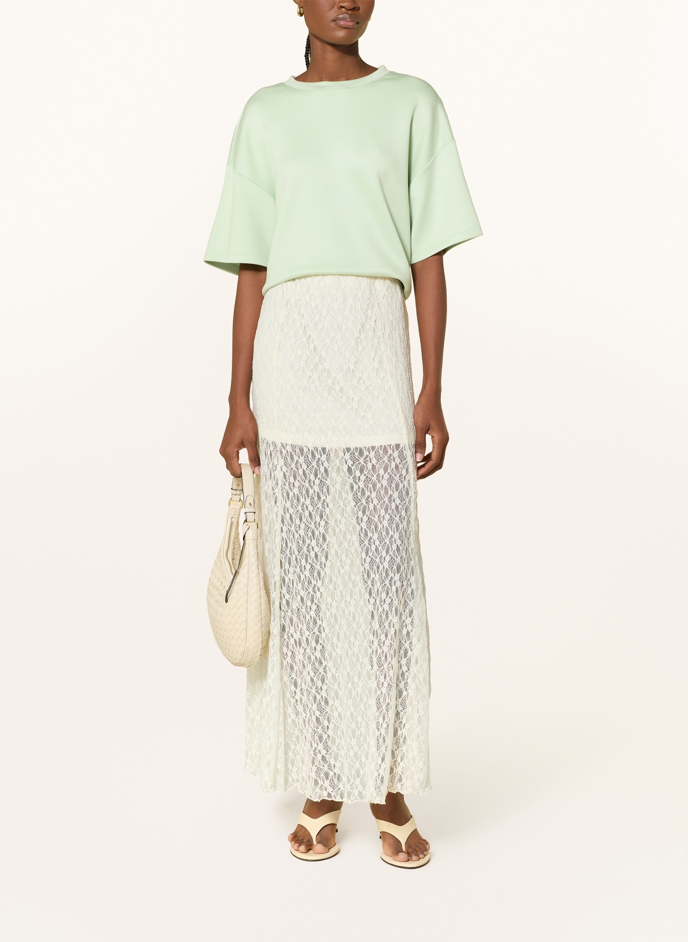 MSCH COPENHAGEN Sweat-shirt MSCHNILDA IMA: VERT CLAIR