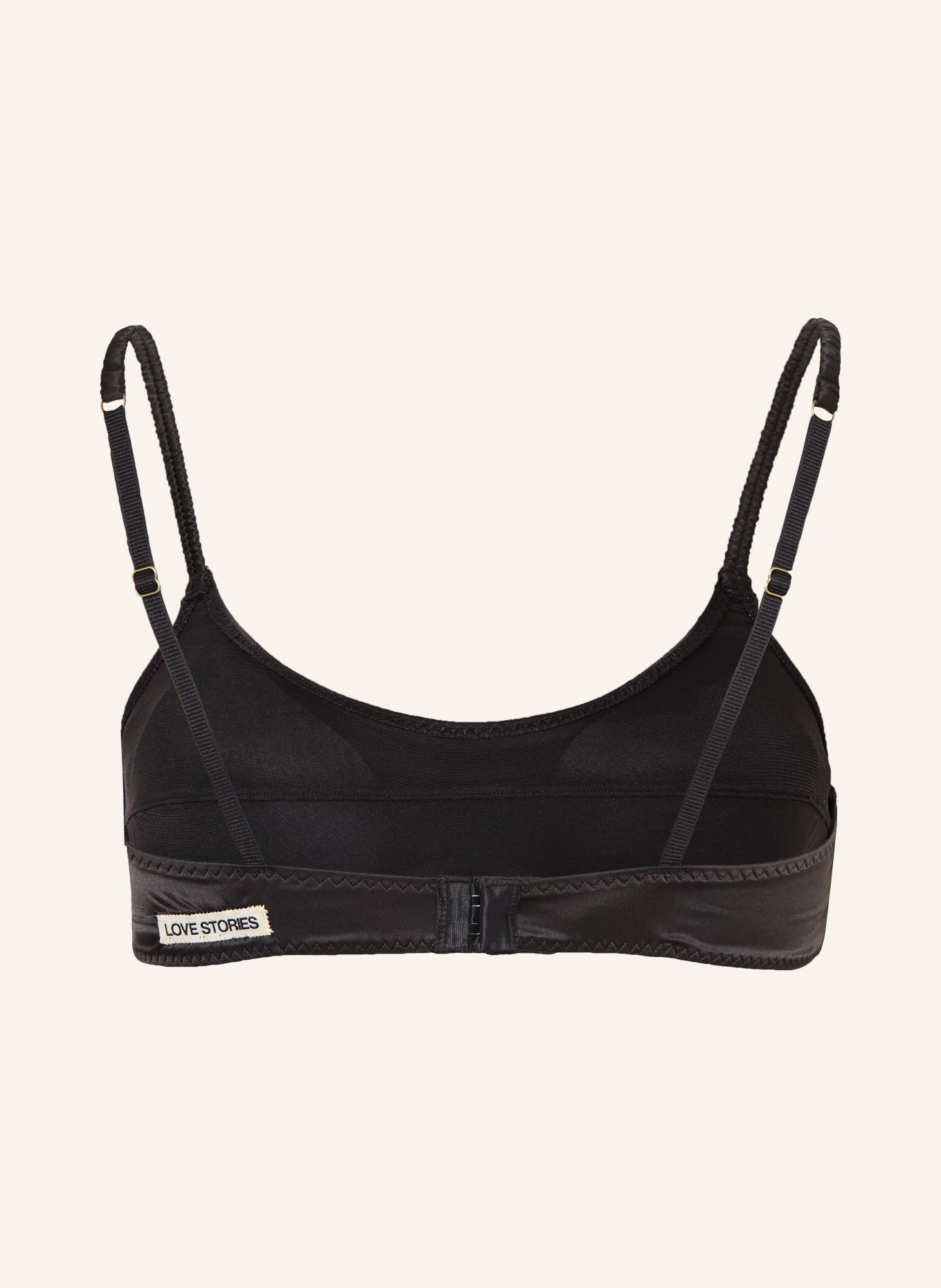 LOVE Stories Gorset TORI: CZARNY