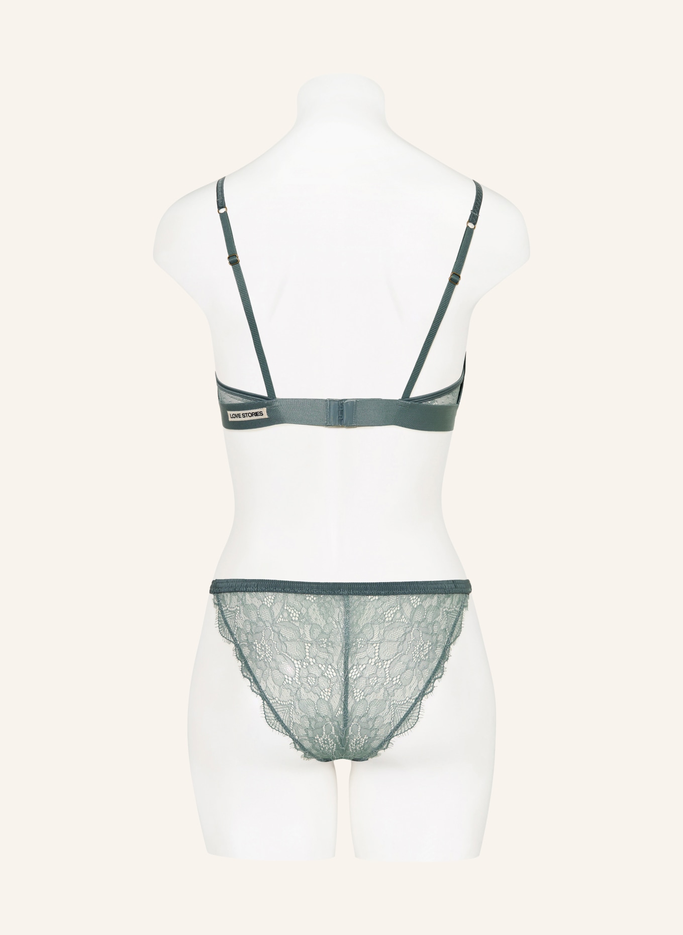 LOVE Stories Slip WILD ROSE: BLEU PÉTROLE