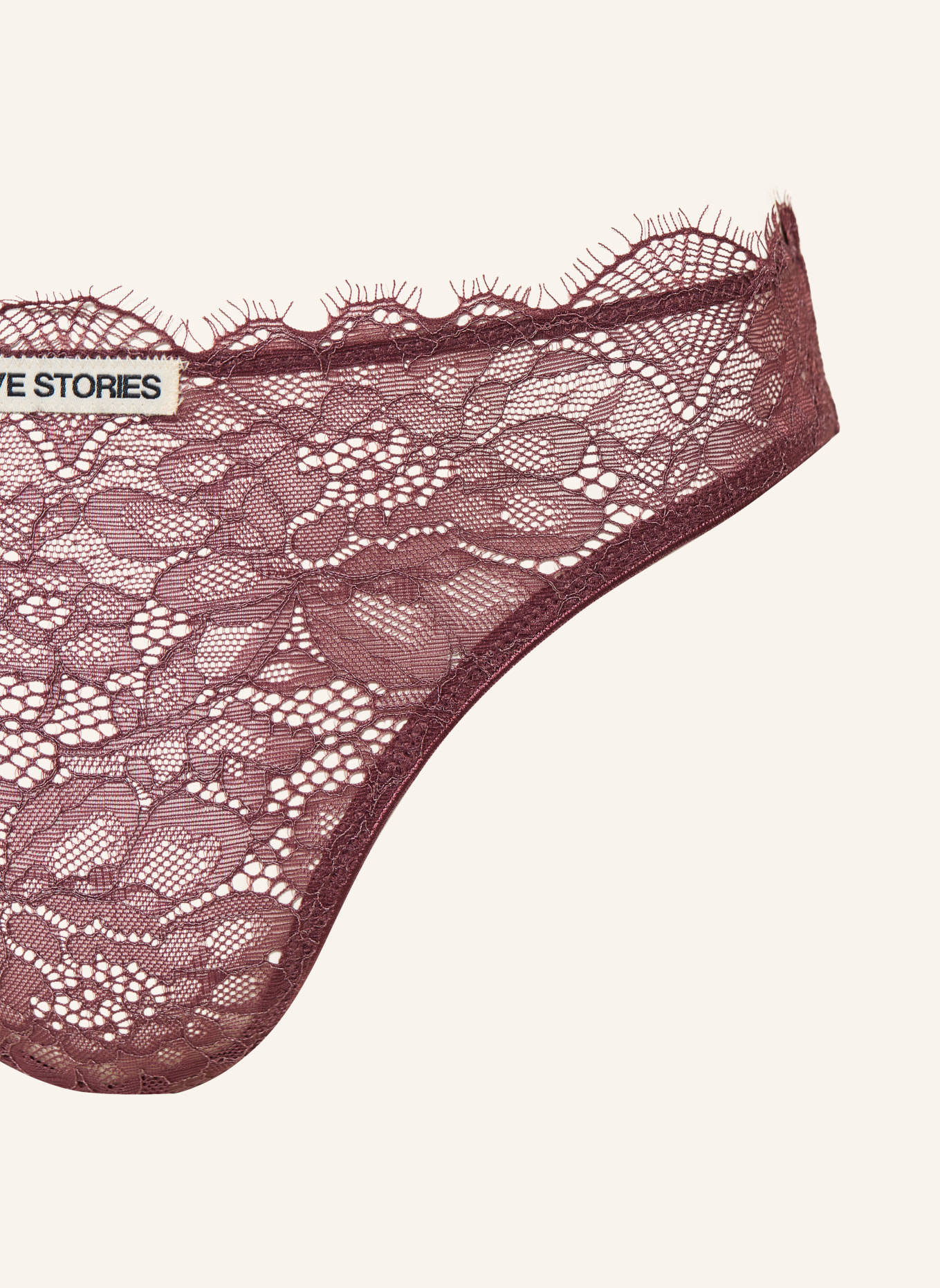 LOVE Stories KYLIE Briefs: DARK RED