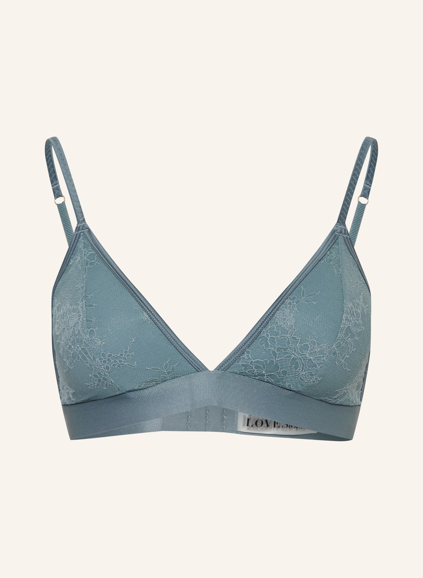 LOVE Stories Biustonosz trójkątny DARLING: TURKUSOWY