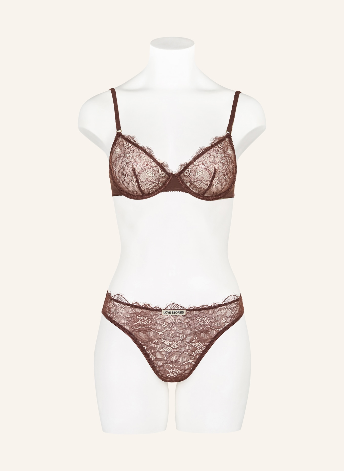 LOVE Stories Soutien-gorge à armatures ROMEO: ROUGE FONCÉ