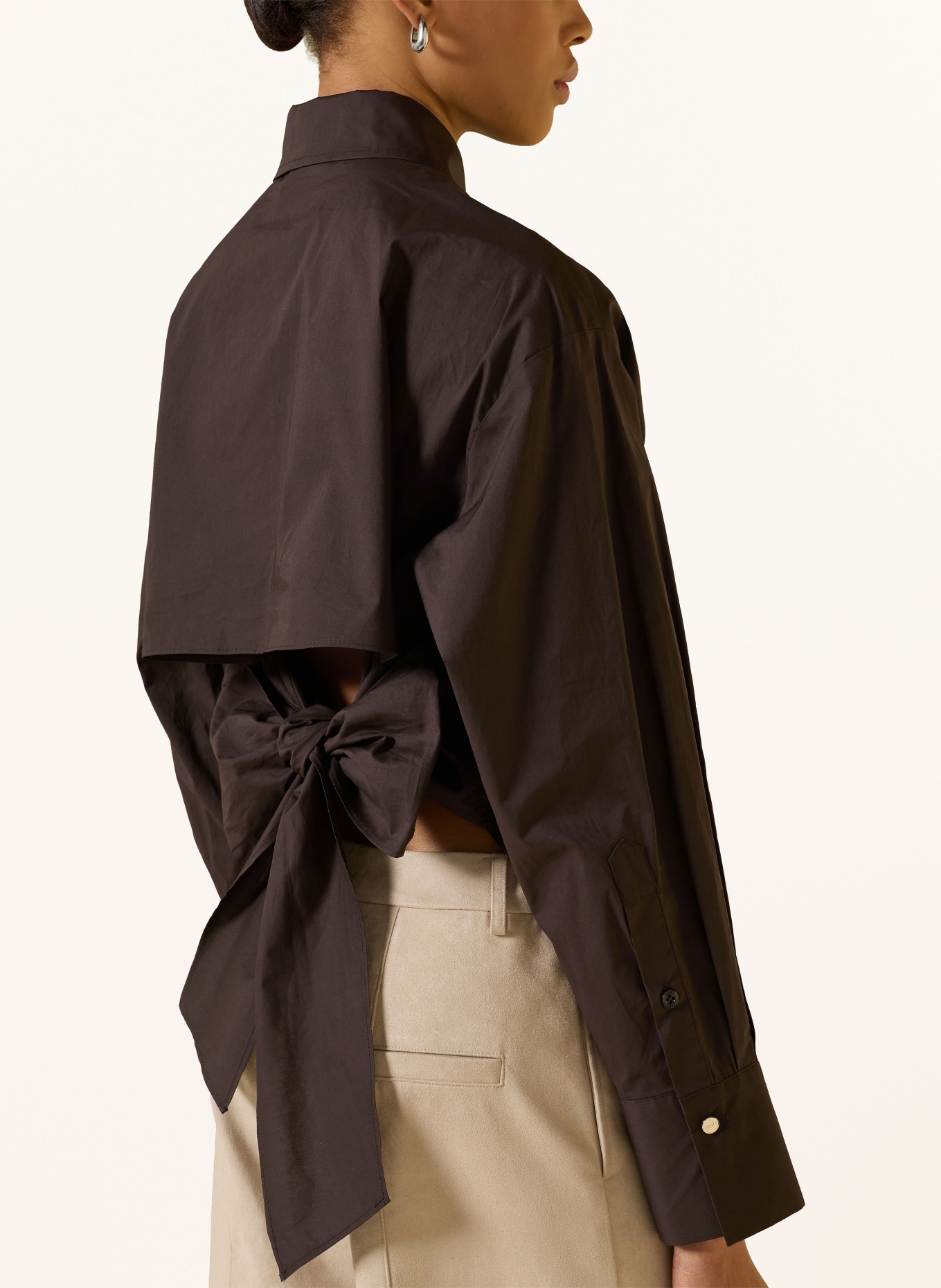 LIU JO Hemdbluse: DUNKELBRAUN