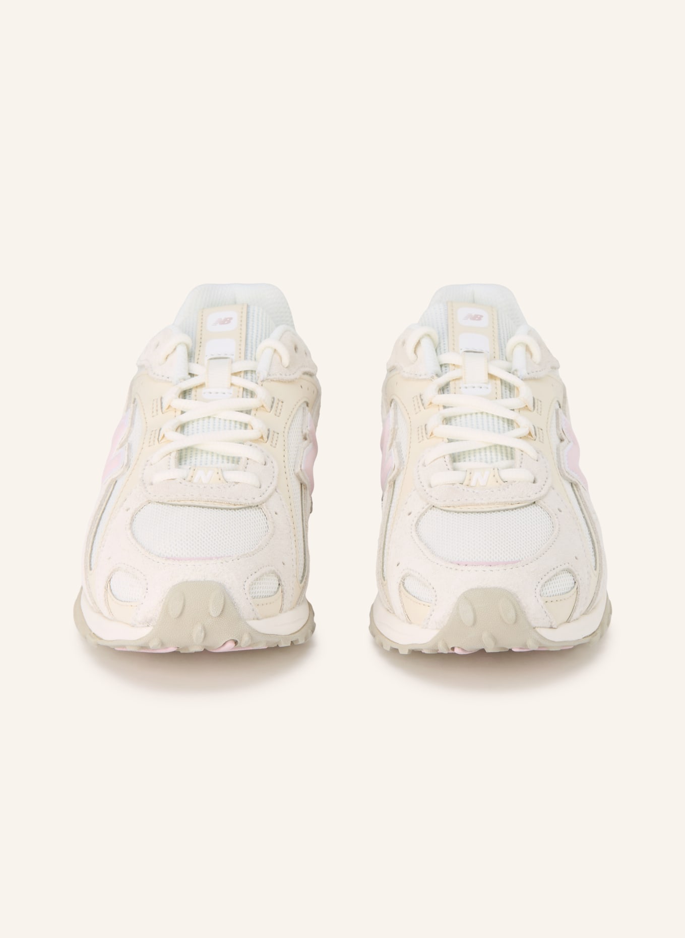 new balance Sneaker 204L: WEISS / HELLROSA