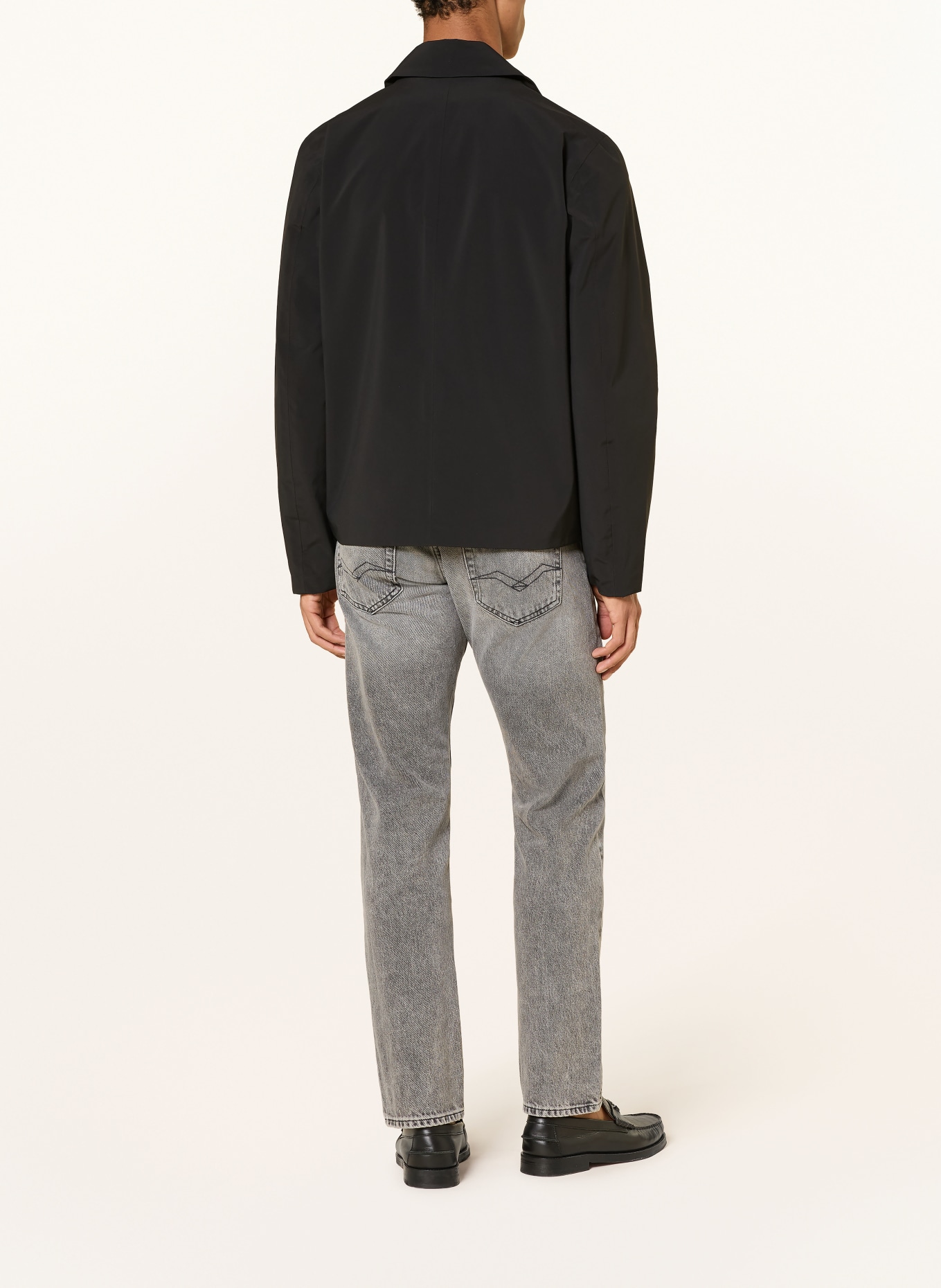 REPLAY Straight-fit jeans: 096 MEDIUM GREY