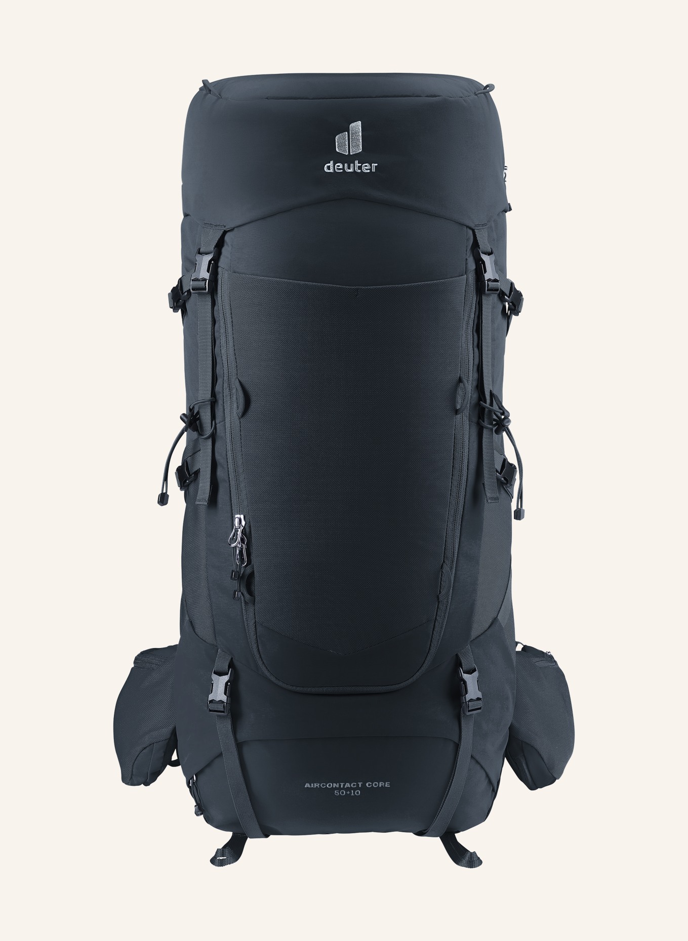 deuter AIRCONTACT CORE 50+10 Backpack: BLACK