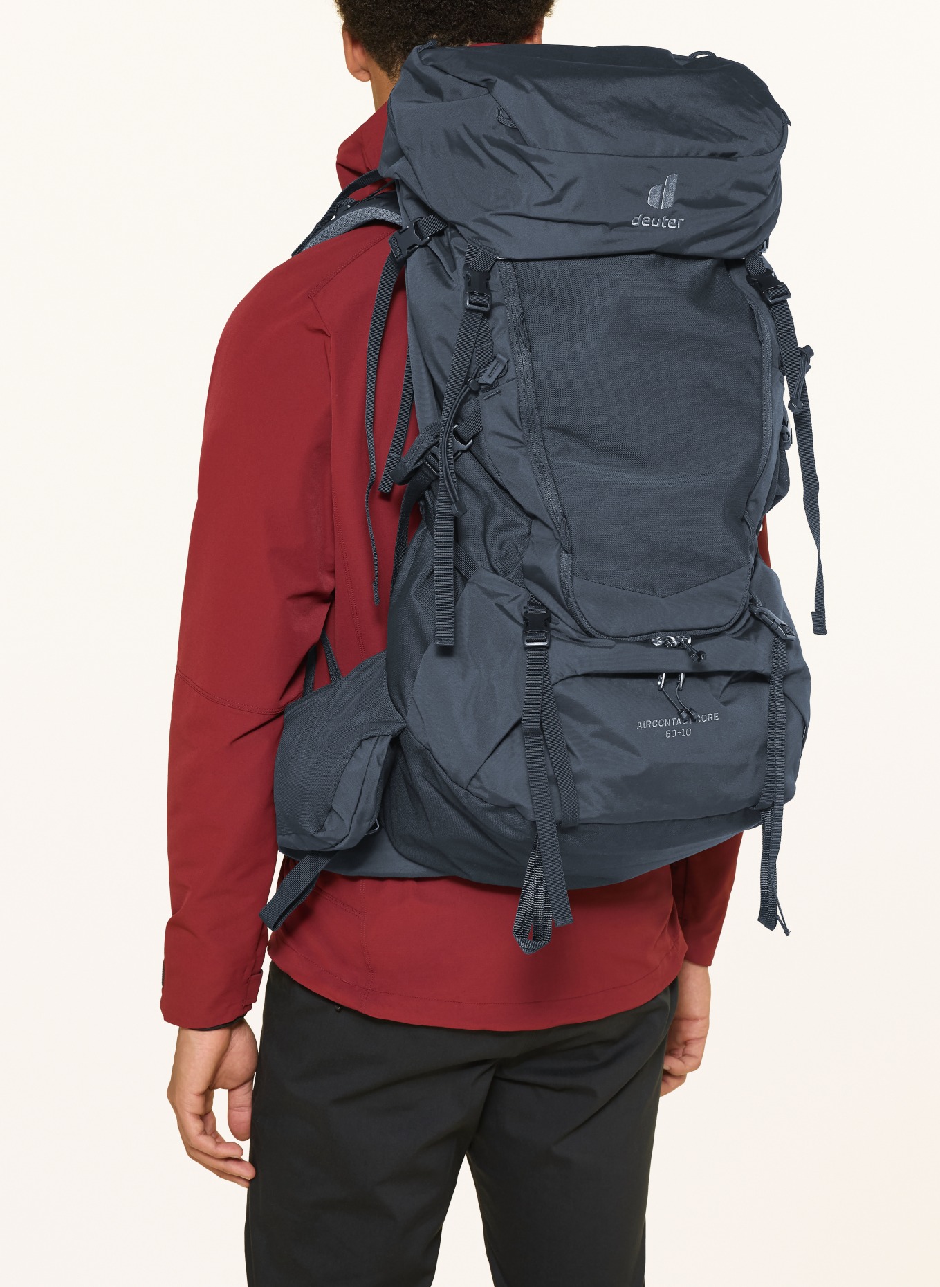 deuter Sac à dos AIRCONTACT CORE 60+10: NOIR