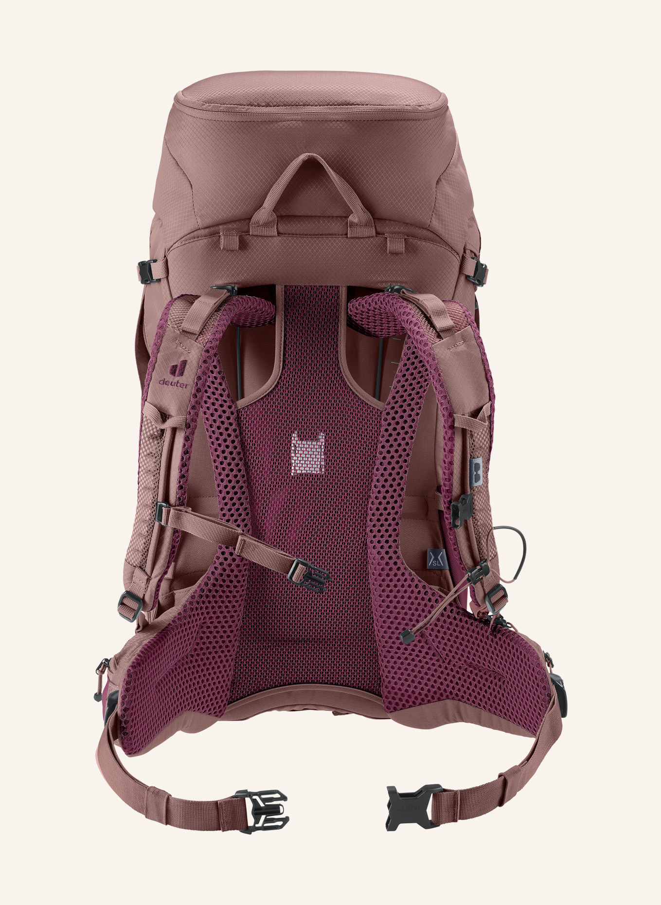 deuter Rugzak FUTURA PRO 34 SL: LICHTPAARS / VIEUX ROSE