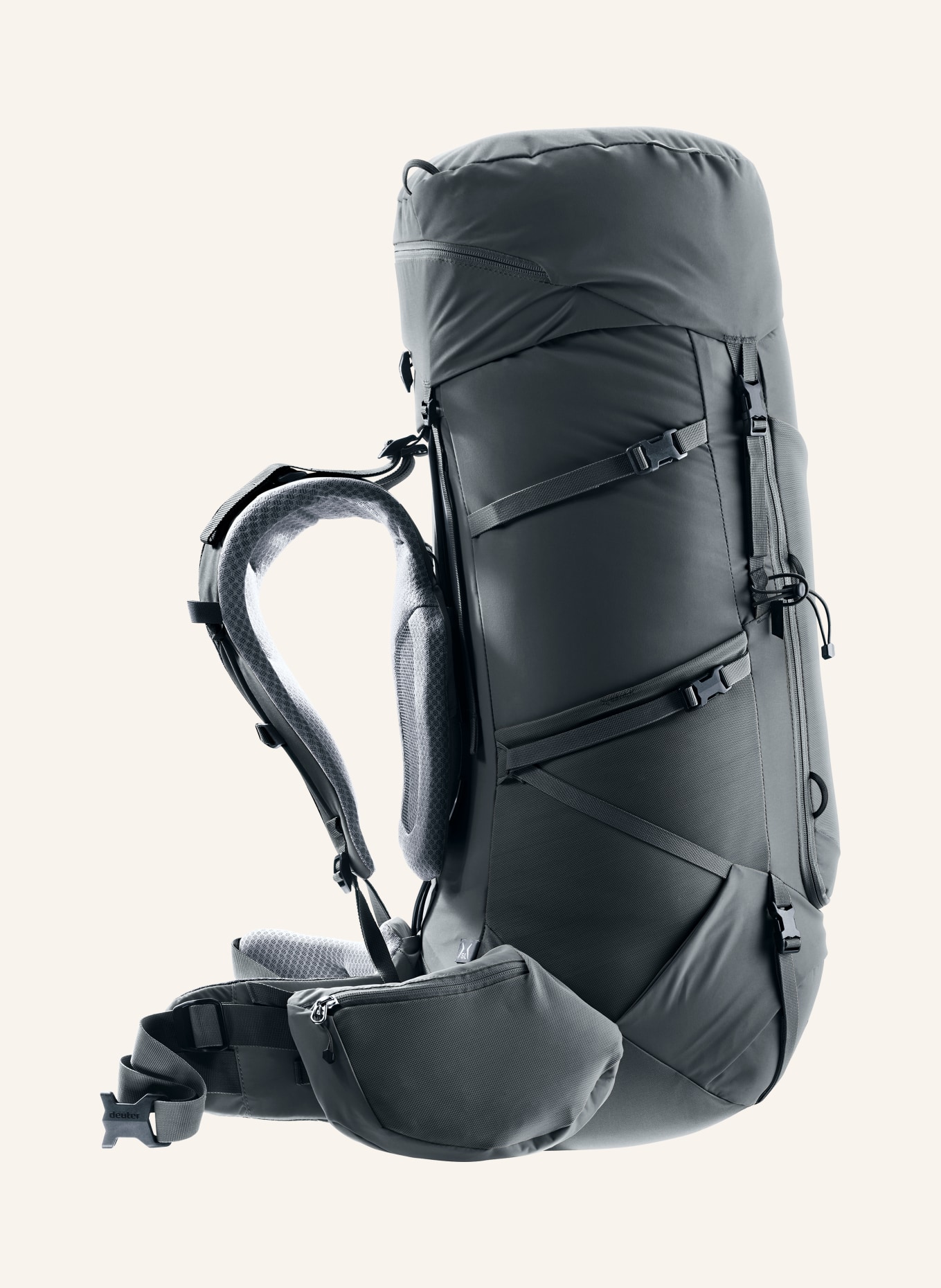 deuter Rugzak AIRCONTACT CORE 55+10 SL: DONKERGRIJS