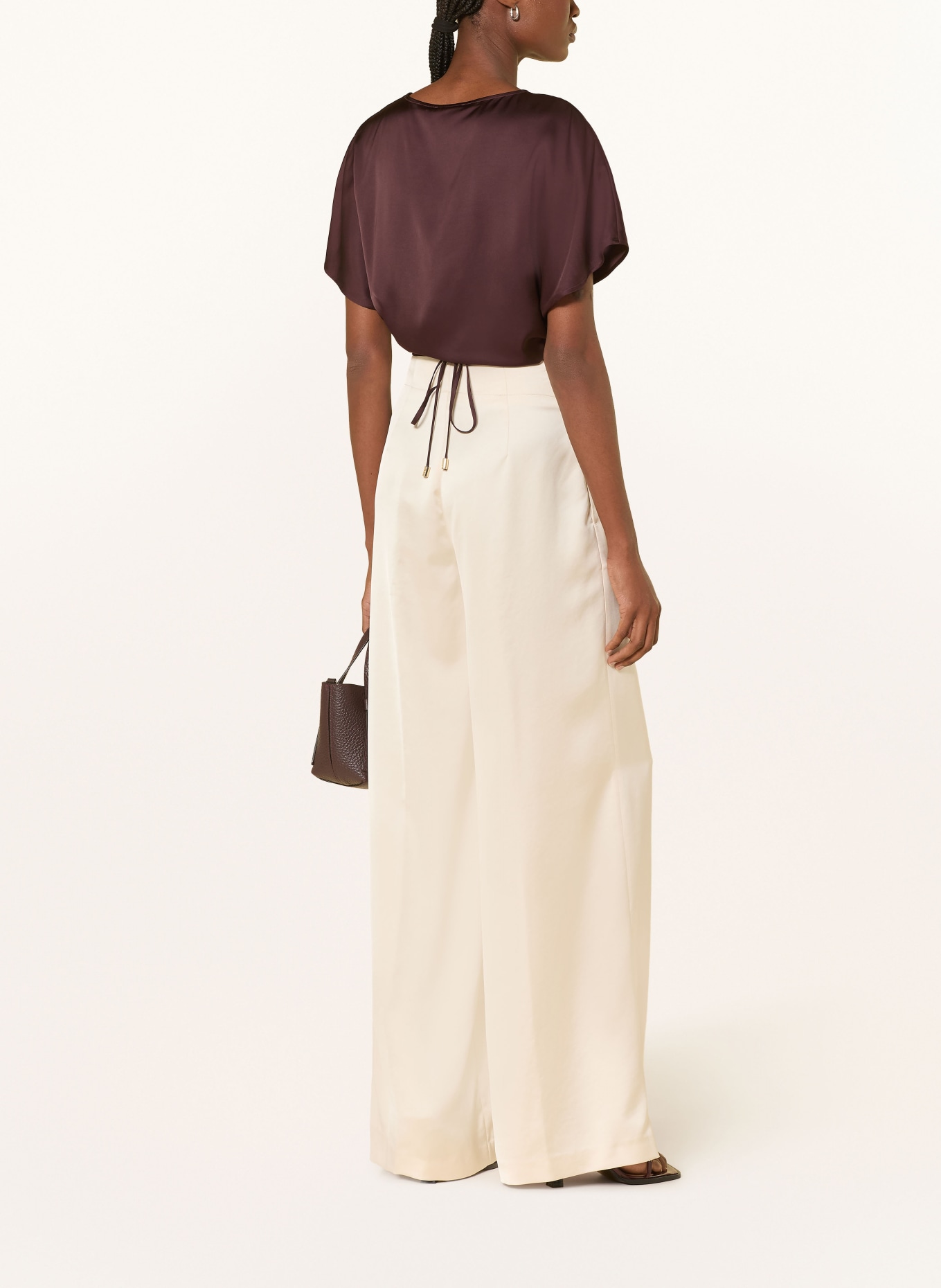 LIU JO Satinbolero: DUNKELBRAUN