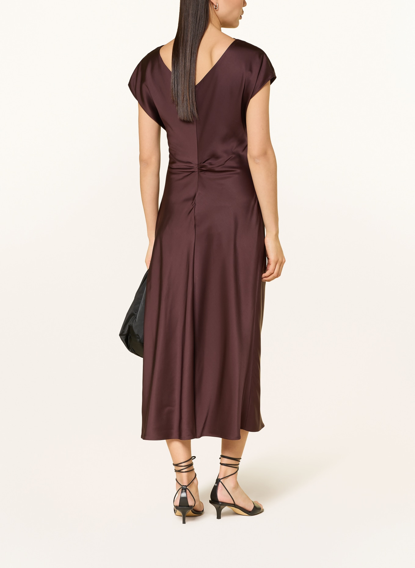 LIU JO Satinkleid: DUNKELBRAUN