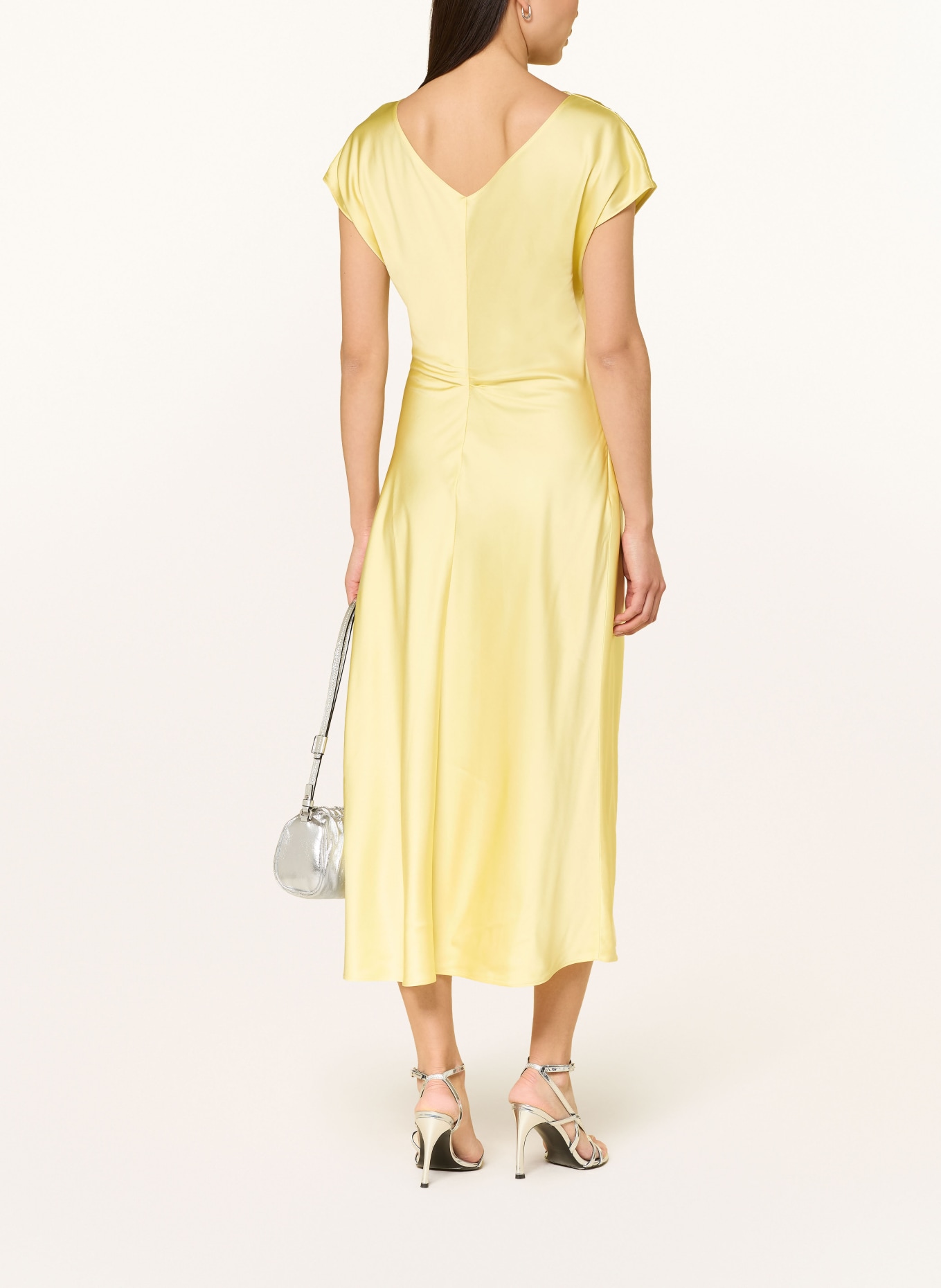 LIU JO Satinkleid: HELLGELB