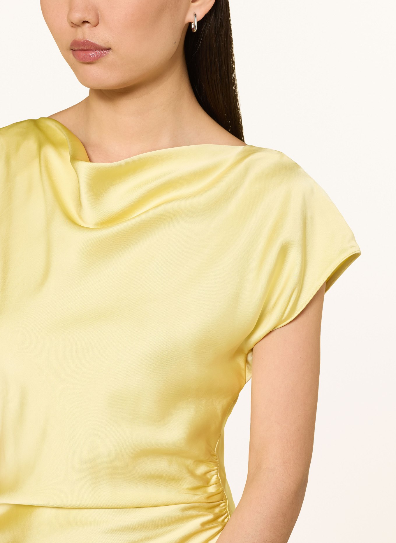 LIU JO Satinkleid: HELLGELB