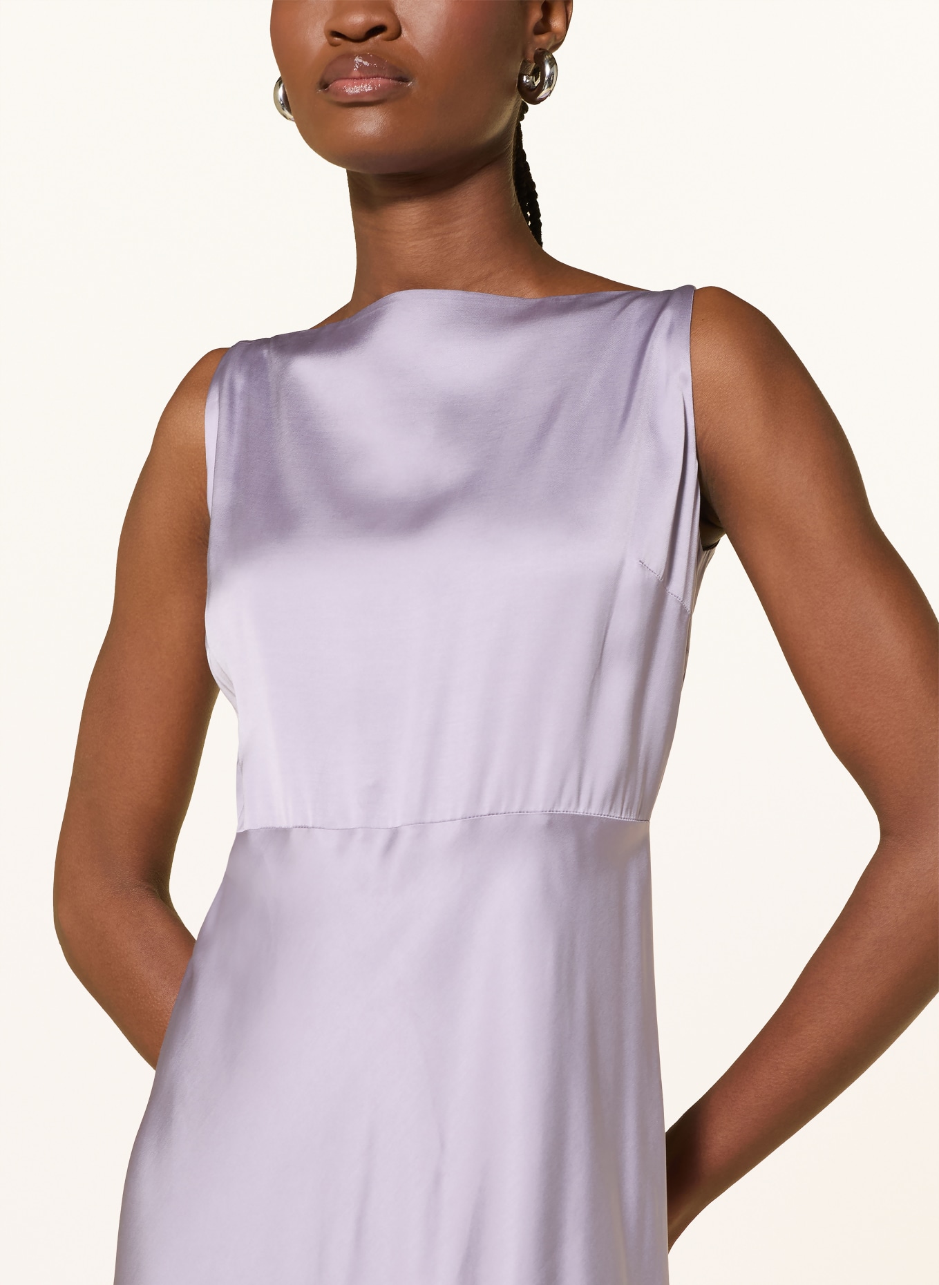 LIU JO Satinkleid: HELLLILA