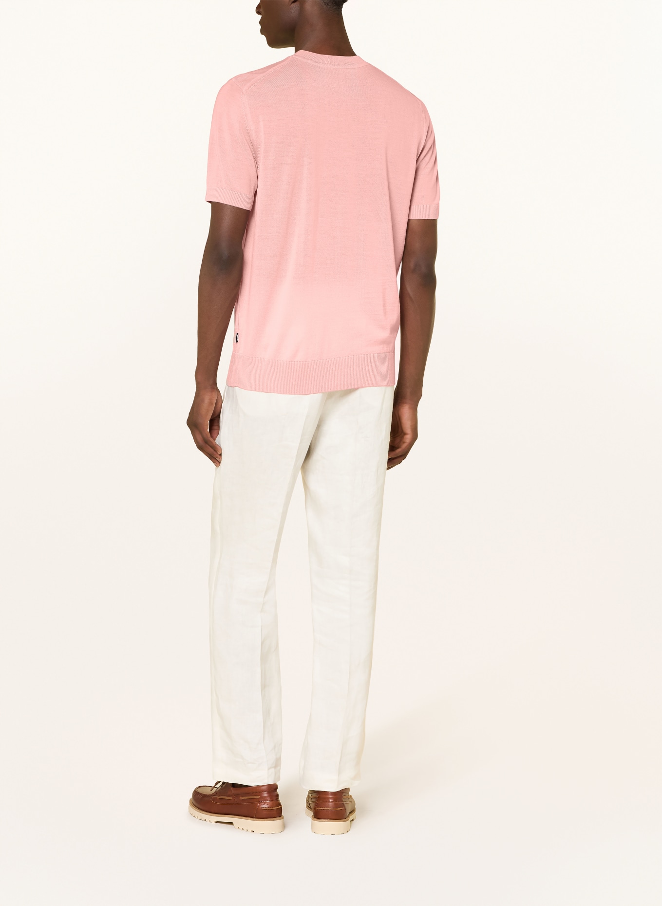 BOSS Strickshirt UMAURO: ROSÉ