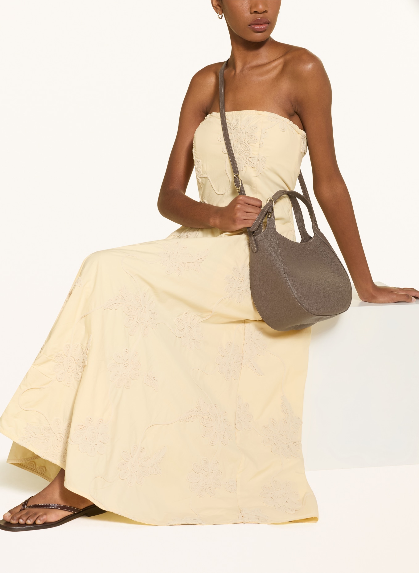 LONGCHAMP Handtasche LE FOULONNE: TAUPE