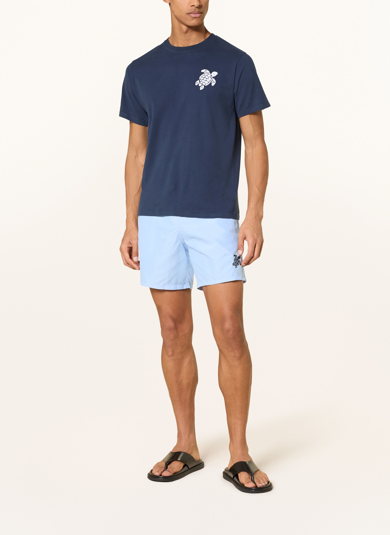 VILEBREQUIN Tričko: TMAVĚ MODRÁ