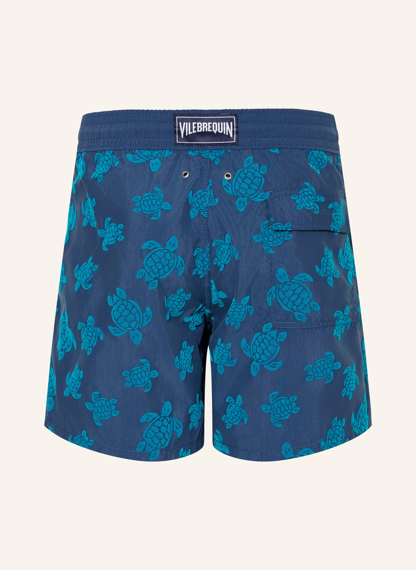 VILEBREQUIN MOOREA Swim Shorts: BLUE / TURQUOISE