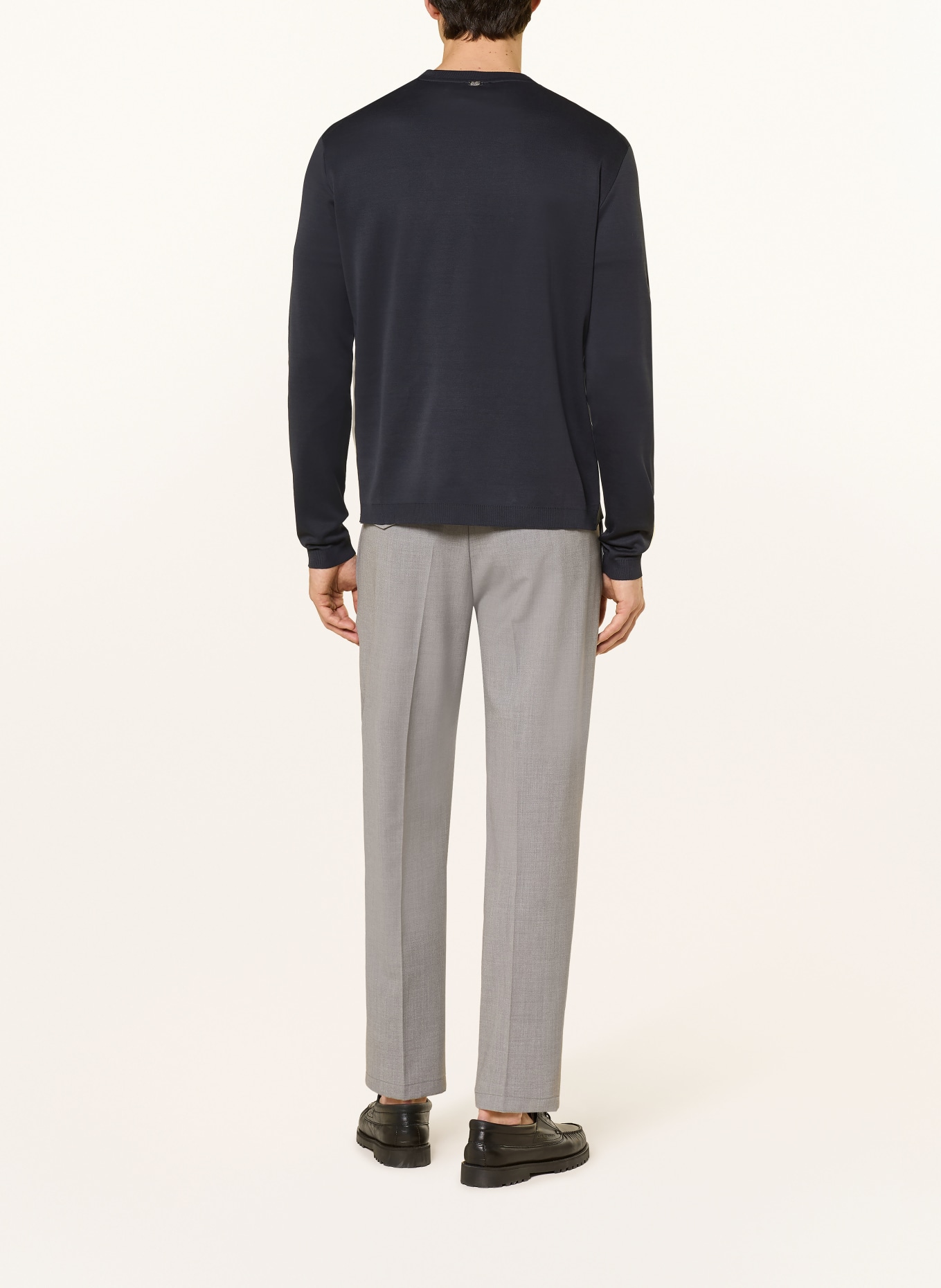 HERNO svetr: TMAVĚ MODRÁ