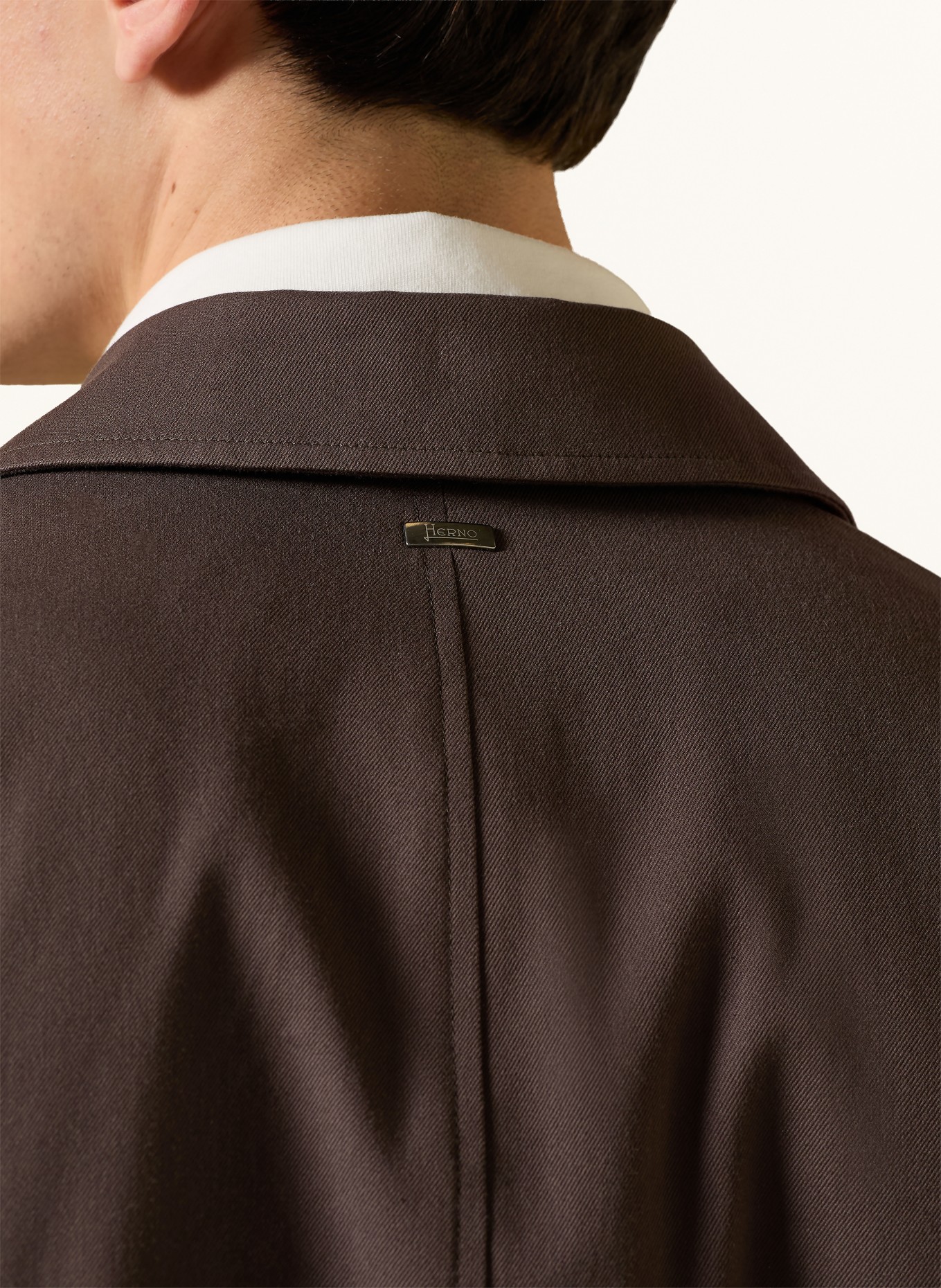 HERNO Outer jacket: DARK BROWN