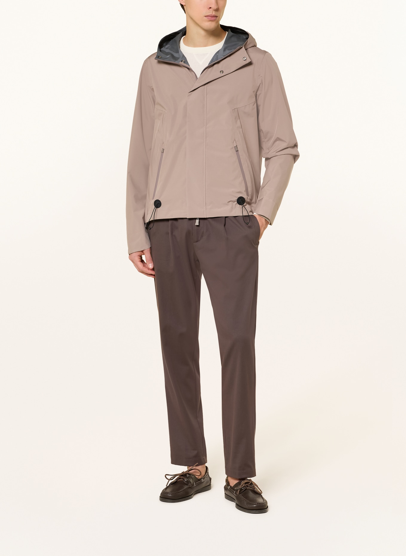 HERNO veste technique: TAUPE